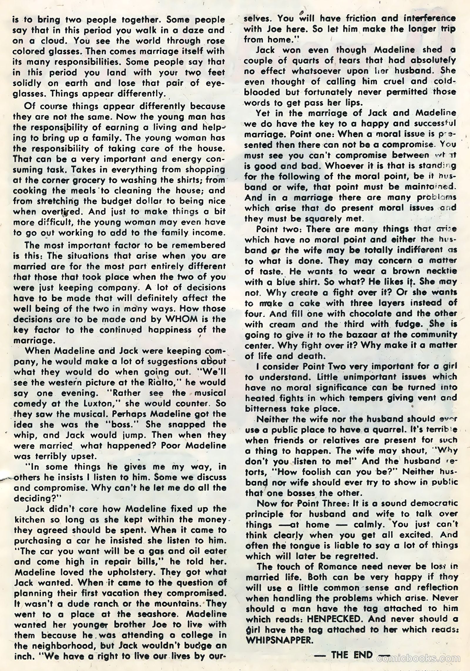 Brides in Love #4 (1957) — page 17 of 36