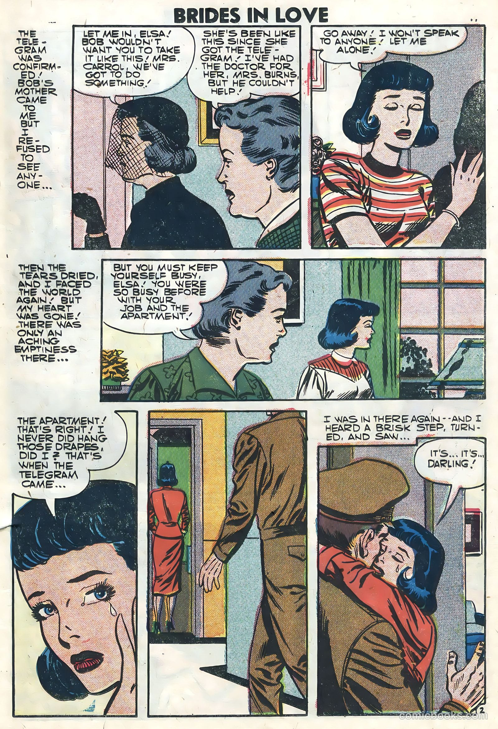 Brides in Love #4 (1957) — page 19 of 36