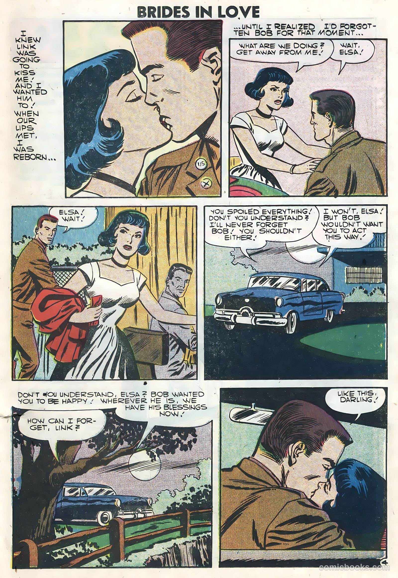 Brides in Love #4 (1957) — page 21 of 36