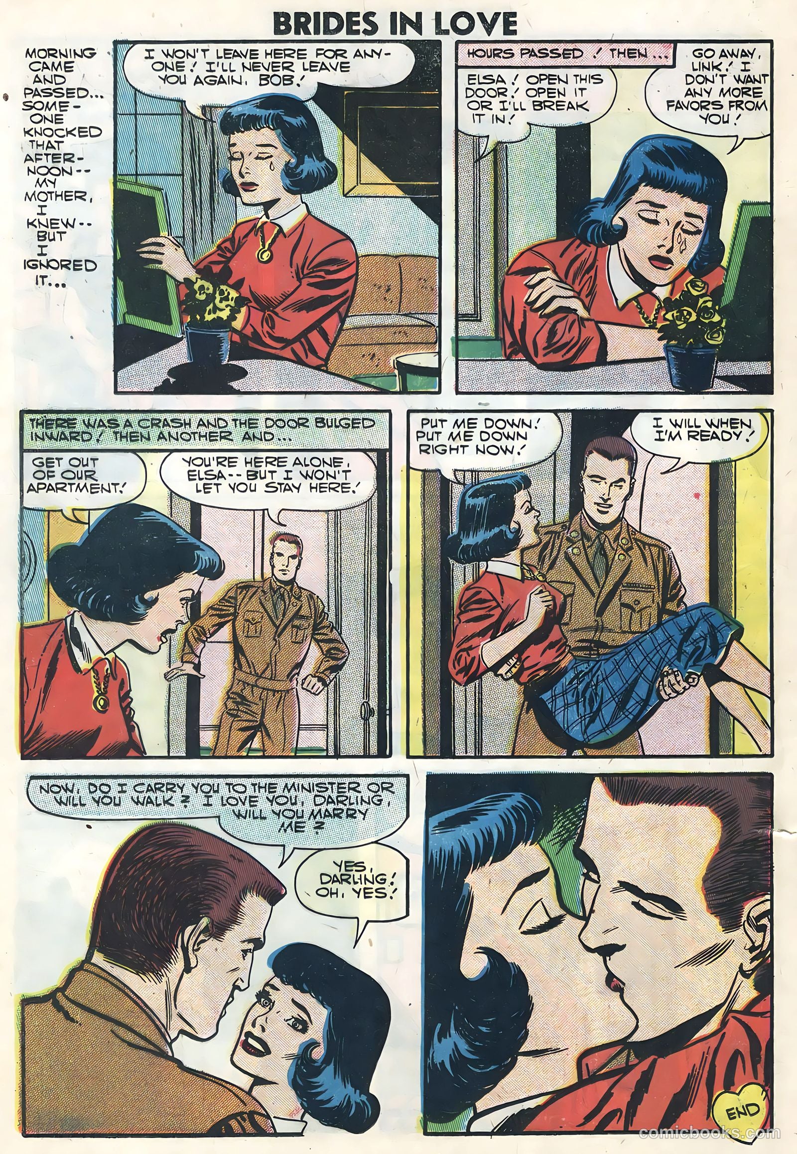 Brides in Love #4 (1957) — page 24 of 36