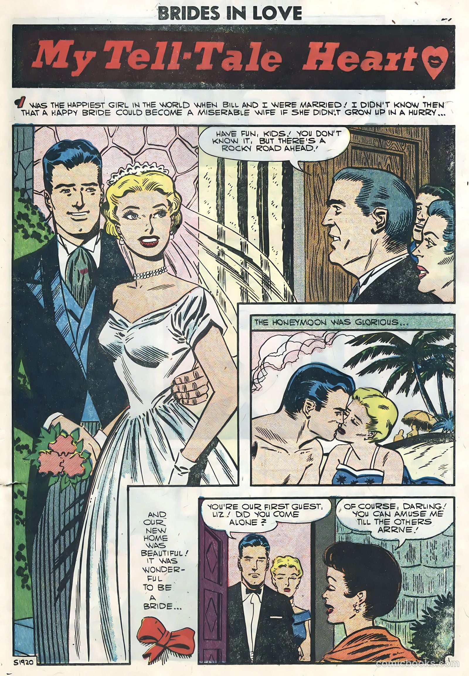 Brides in Love #4 (1957) — page 25 of 36