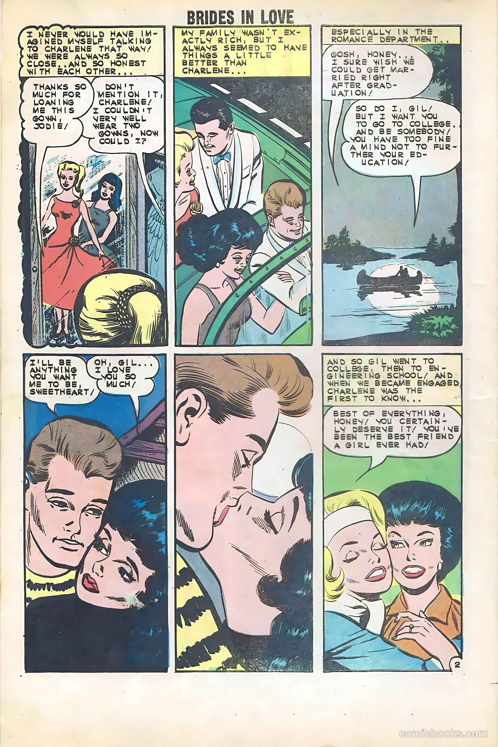 Brides in Love #40 (1964) — page 4 of 36