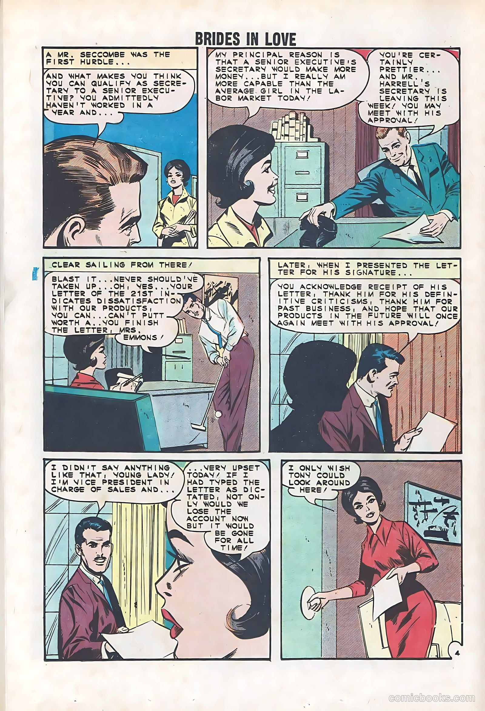 Brides in Love #41 (1964) — page 16 of 36