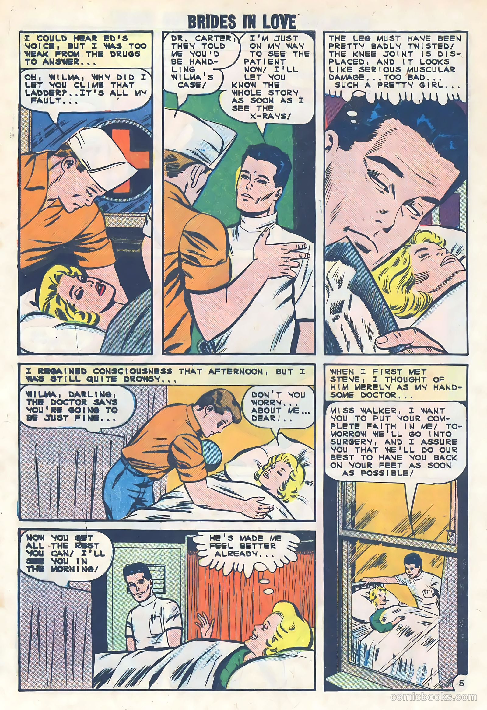 Brides in Love #42 (1964) — page 8 of 36