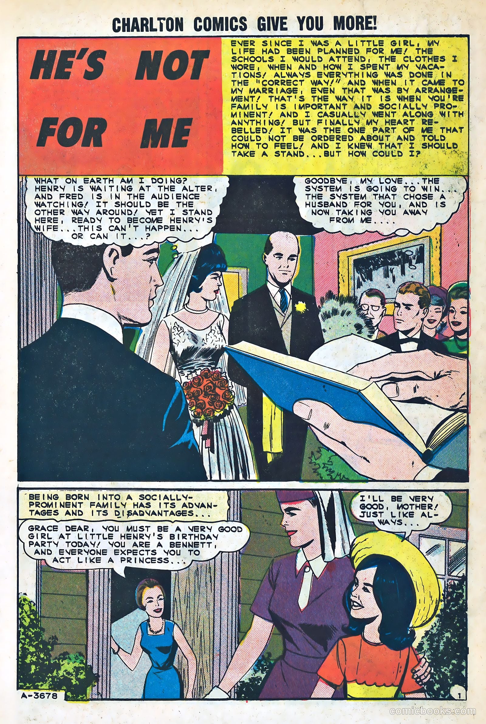 Brides in Love #43 (1964) — page 3 of 37