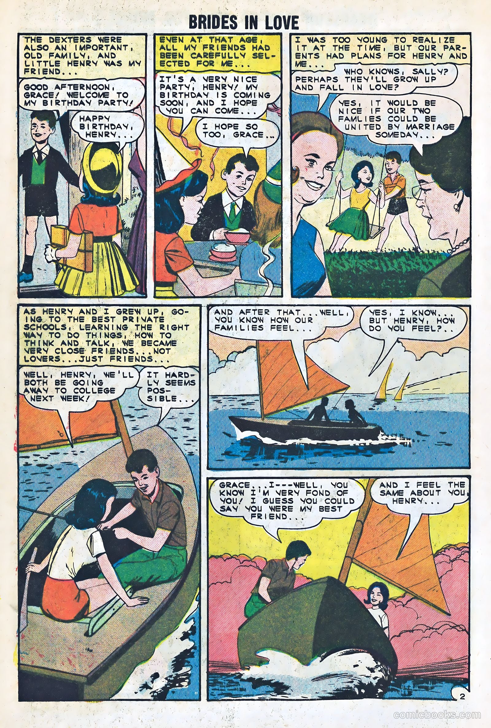 Brides in Love #43 (1964) — page 4 of 37