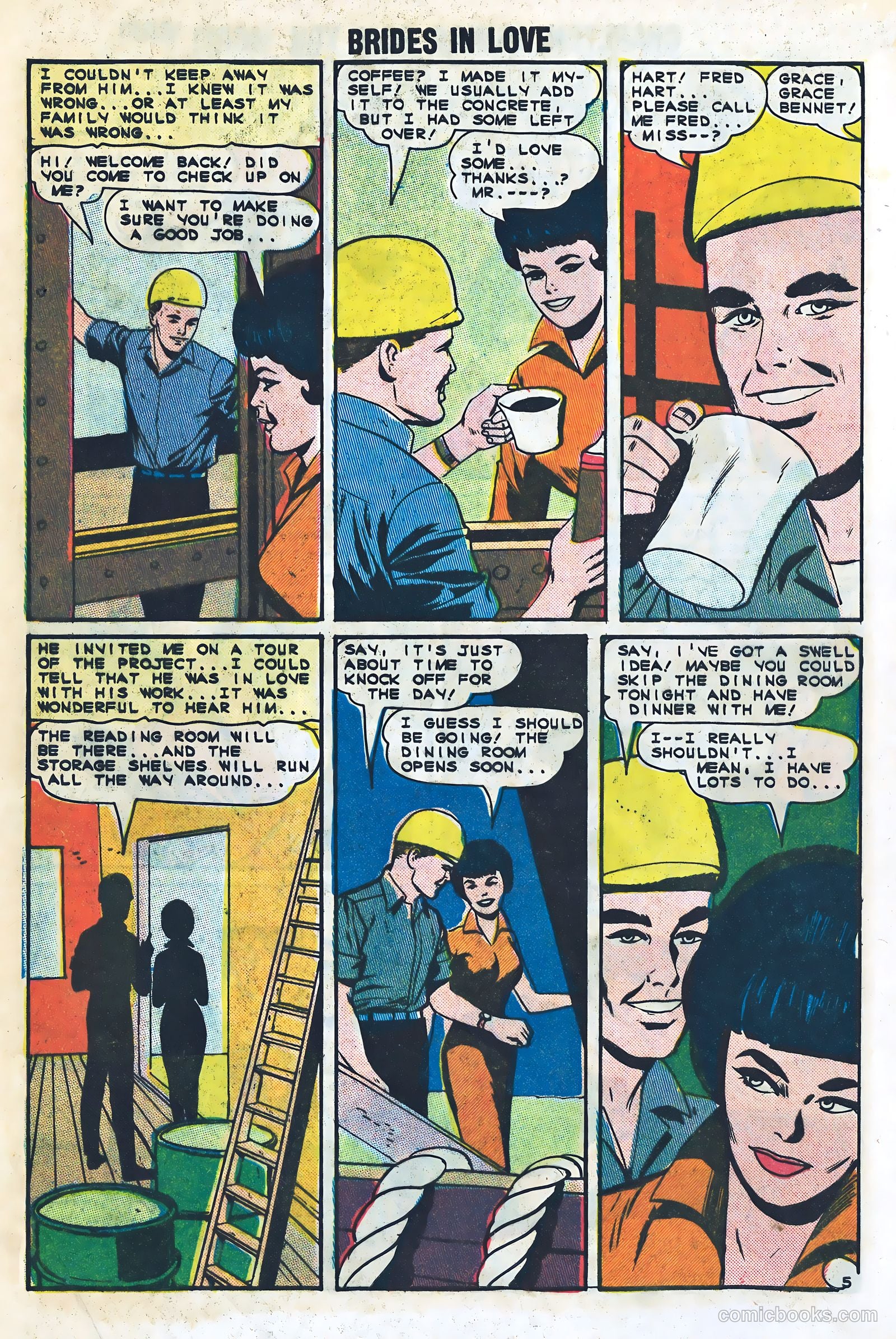 Brides in Love #43 (1964) — page 8 of 37