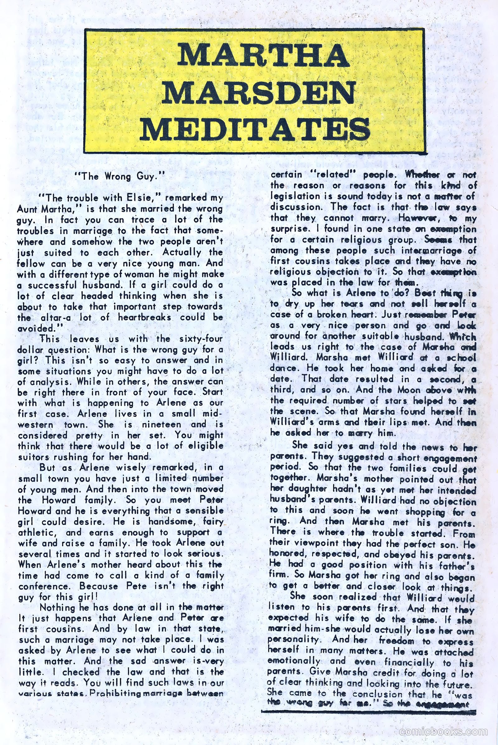 Brides in Love #43 (1964) — page 13 of 37