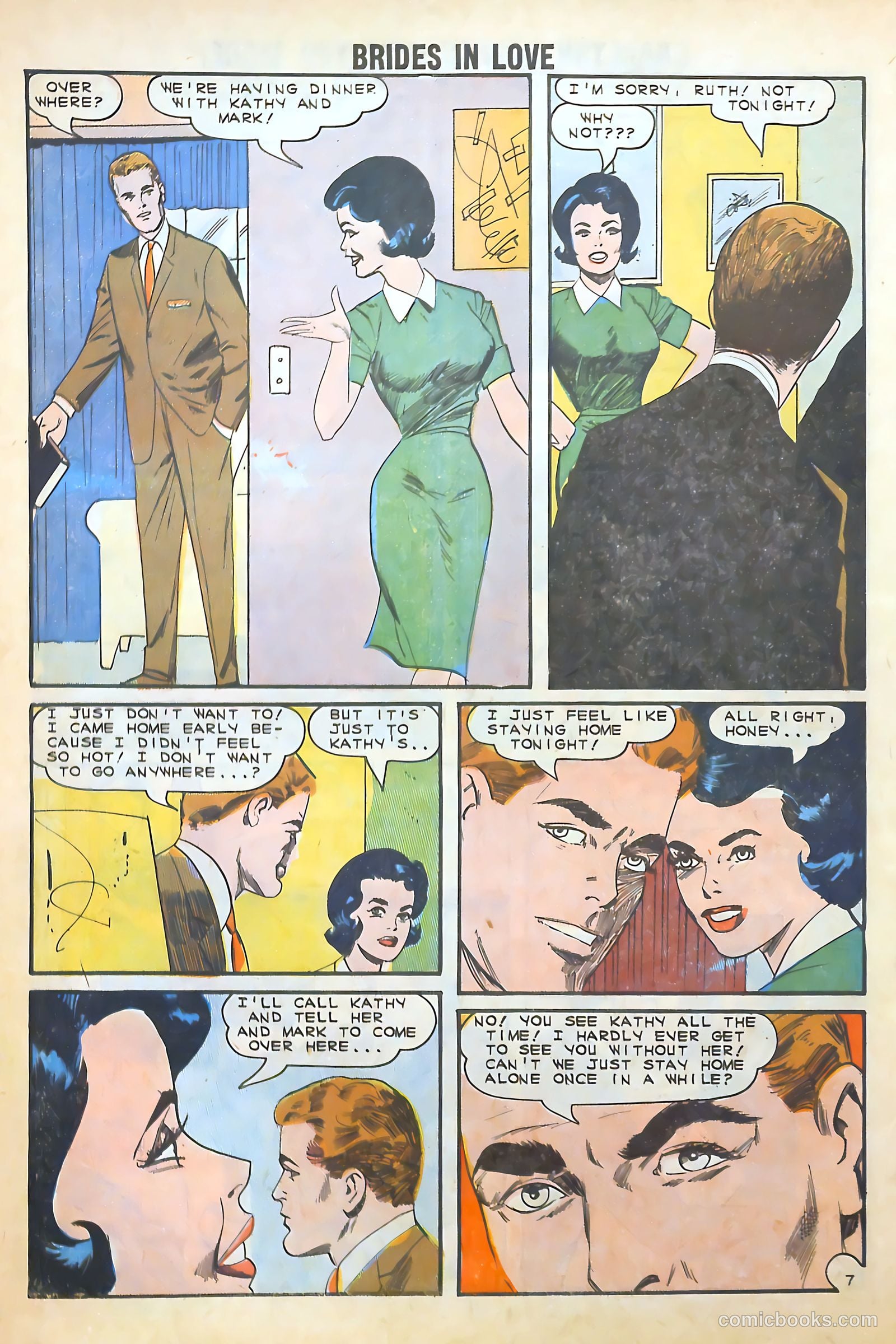 Brides in Love #44 (1964) — page 10 of 36
