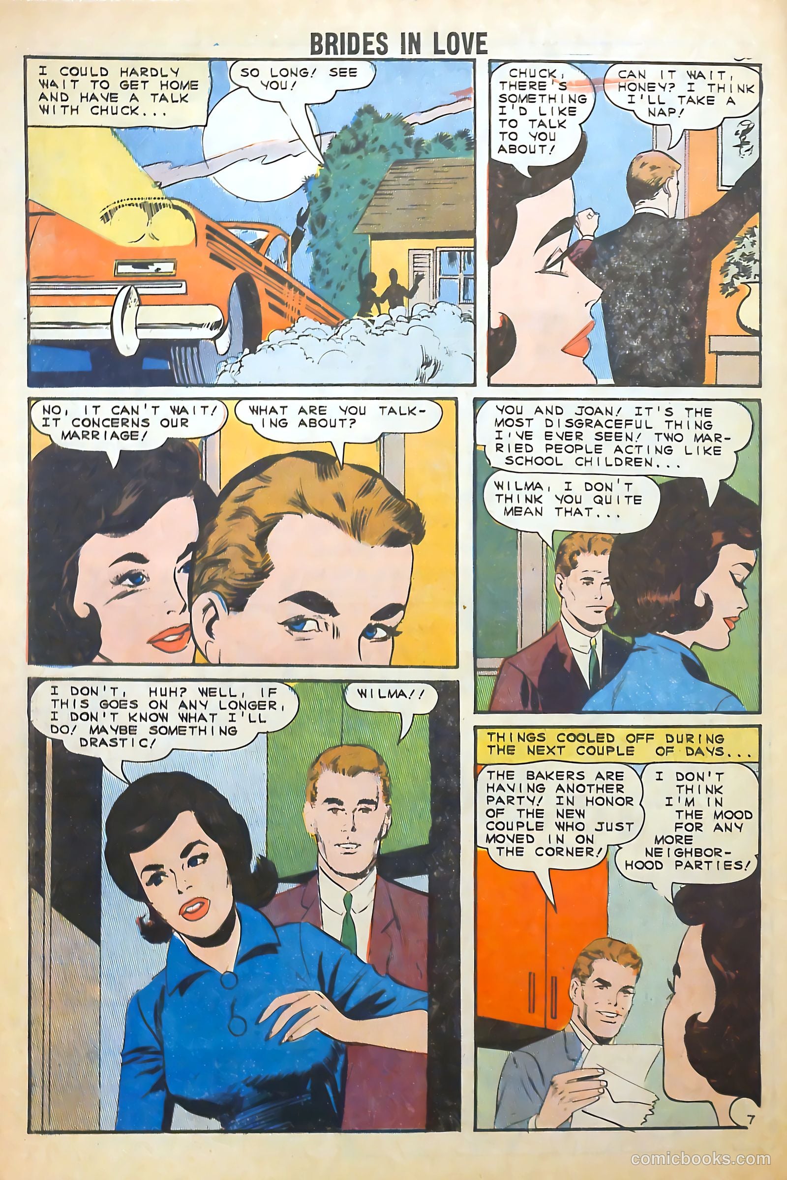 Brides in Love #44 (1964) — page 32 of 36