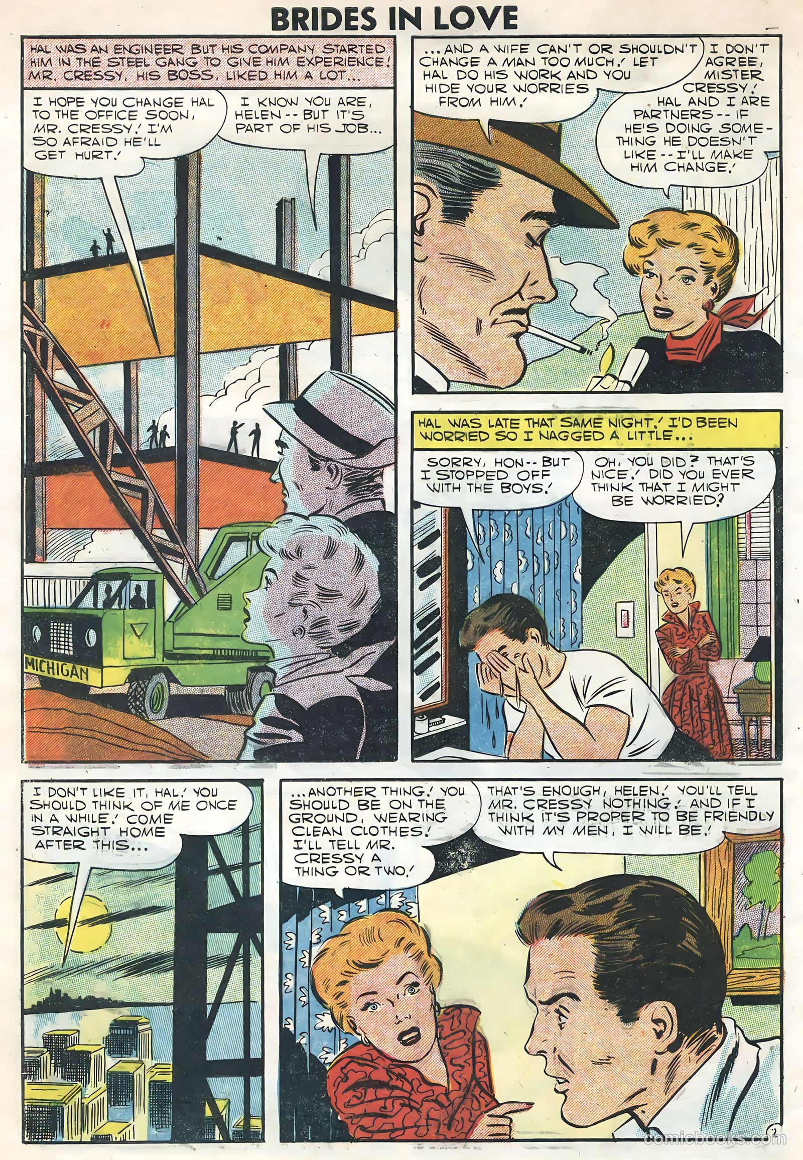 Brides in Love #5 (1957) — page 4 of 36