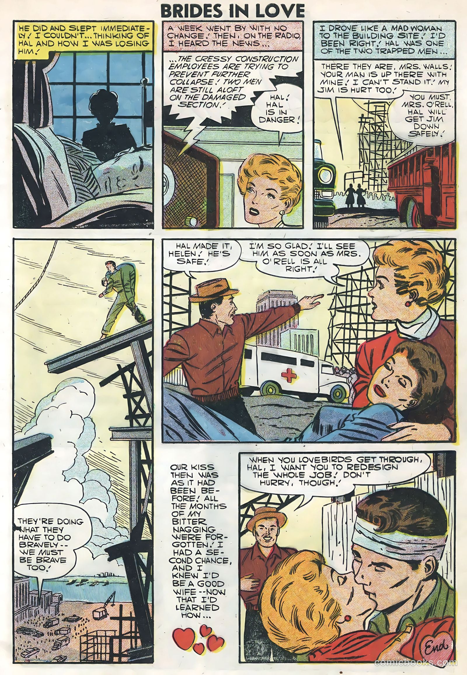 Brides in Love #5 (1957) — page 9 of 36