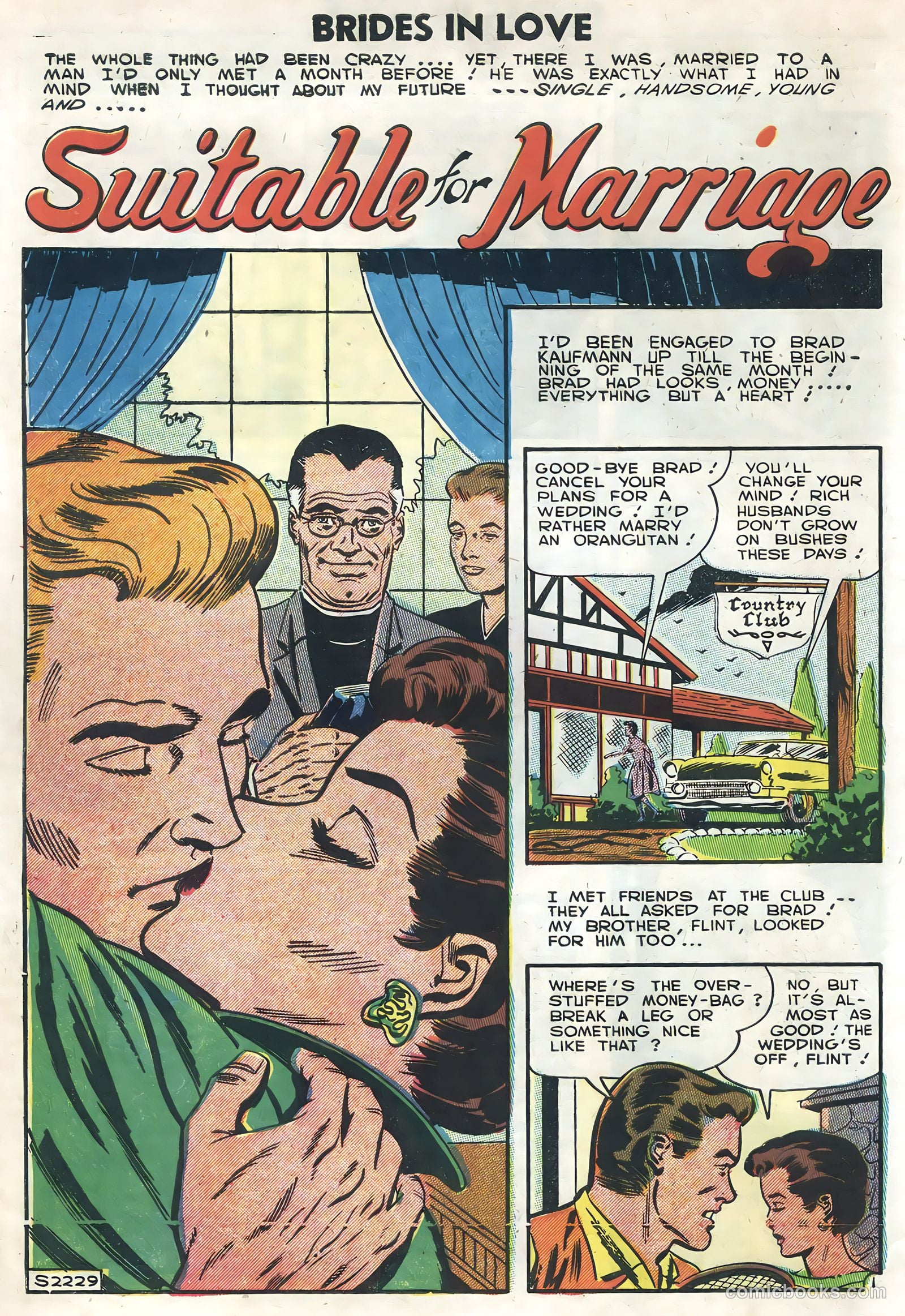 Brides in Love #5 (1957) — page 10 of 36