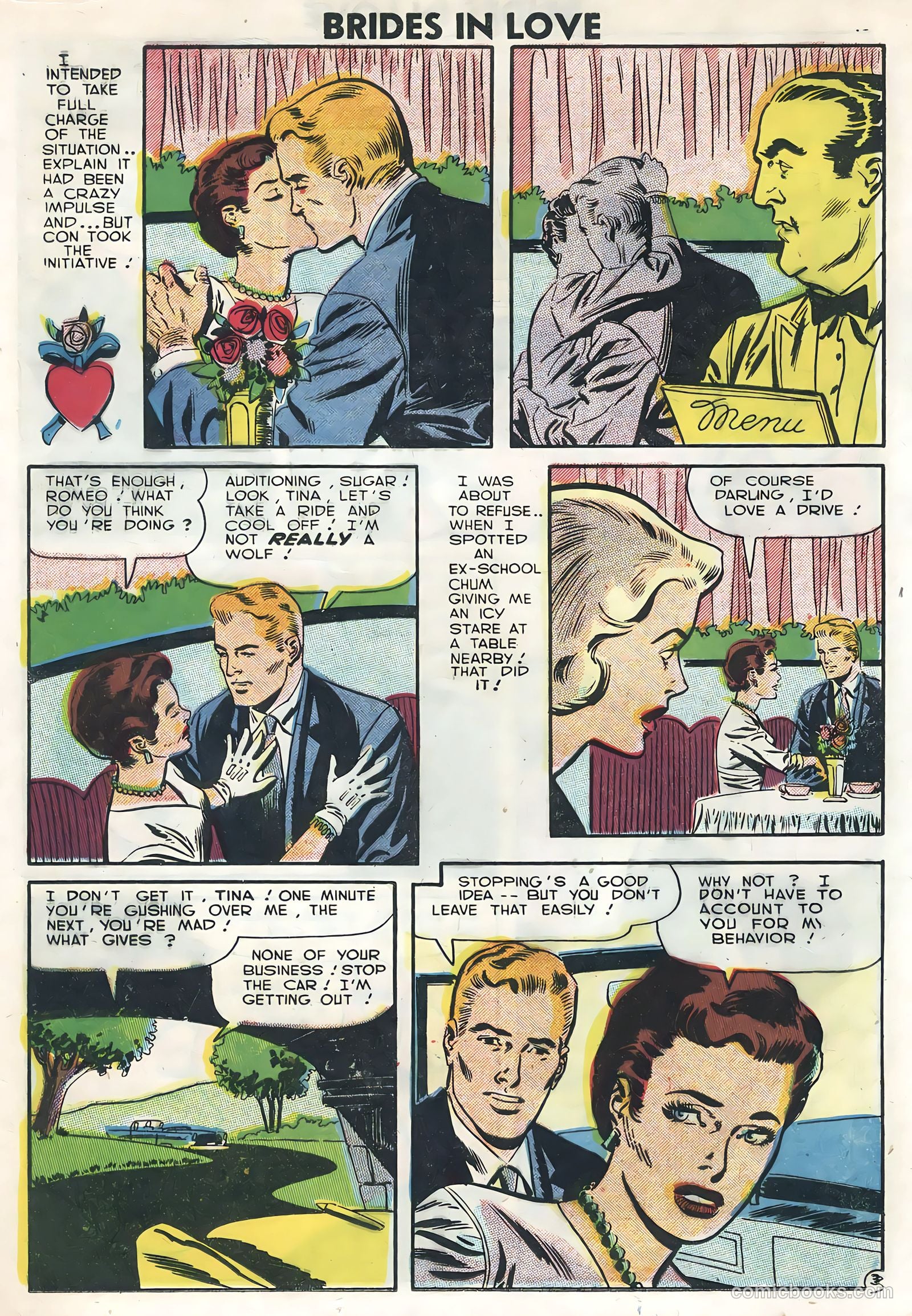 Brides in Love #5 (1957) — page 12 of 36