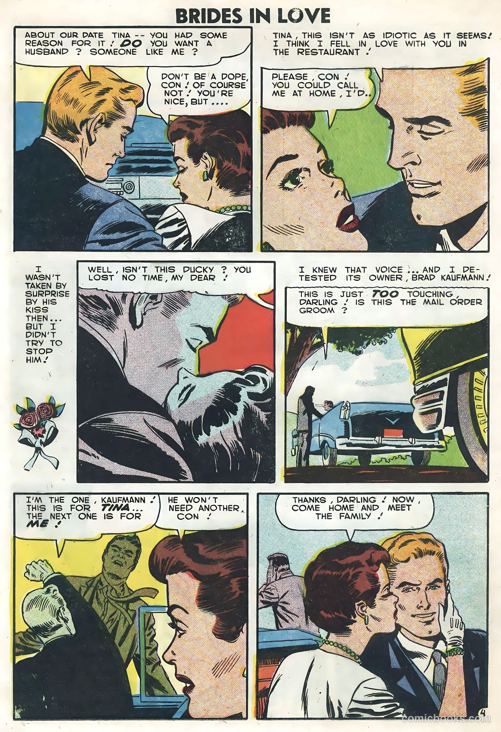 Brides in Love #5 (1957) — page 13 of 36