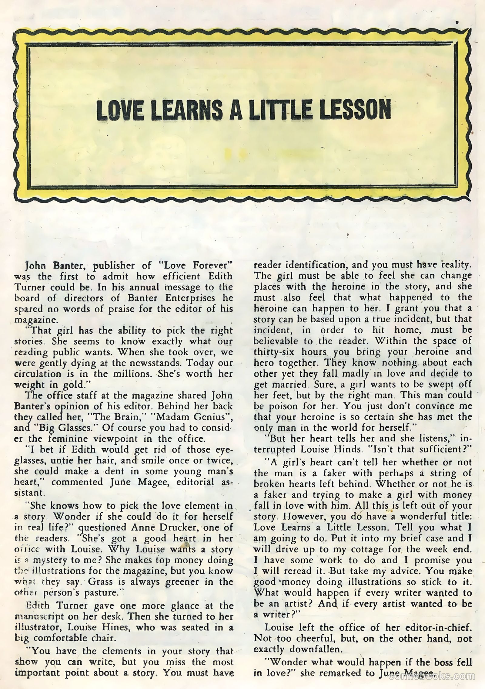Brides in Love #5 (1957) — page 16 of 36