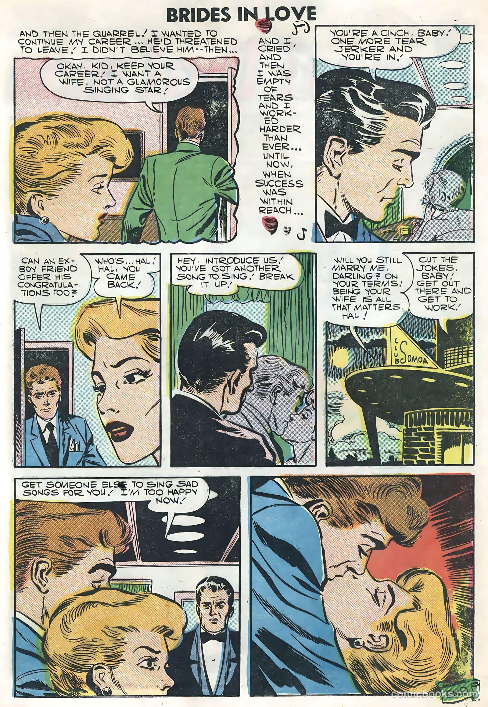 Brides in Love #5 (1957) — page 25 of 36
