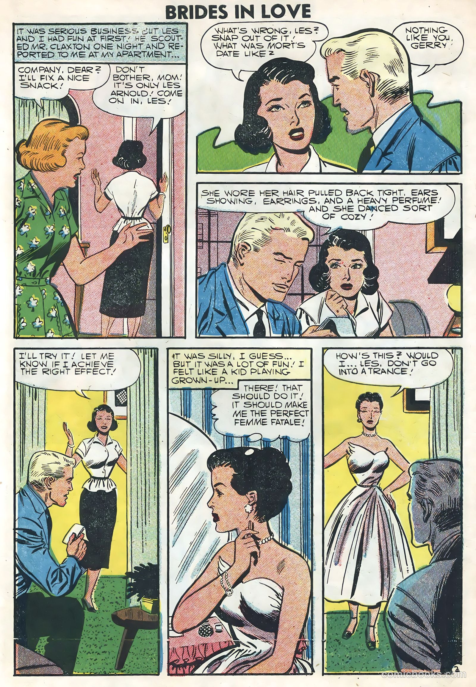 Brides in Love #5 (1957) — page 27 of 36