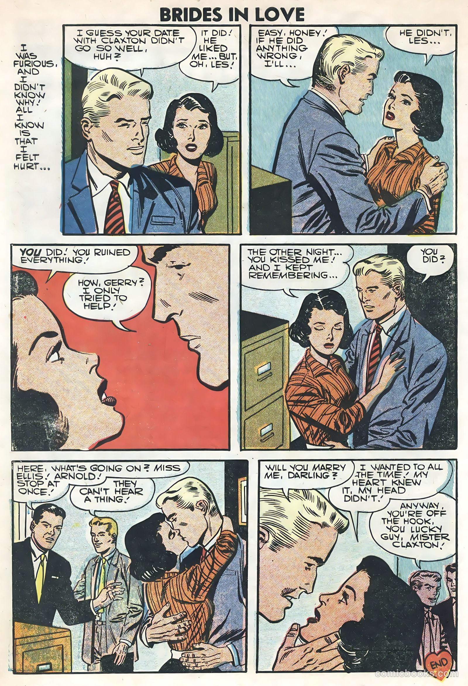 Brides in Love #5 (1957) — page 32 of 36