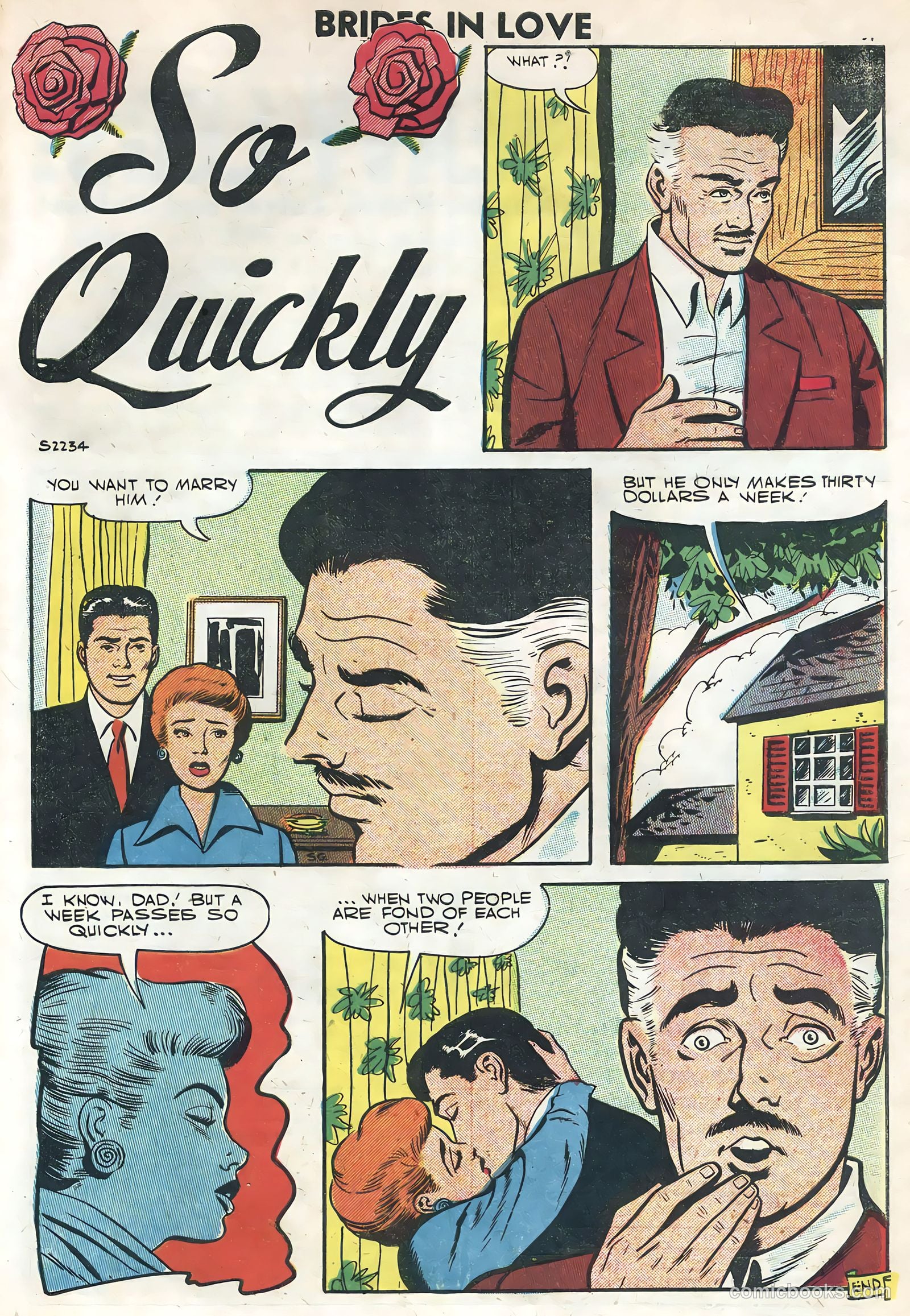 Brides in Love #5 (1957) — page 33 of 36