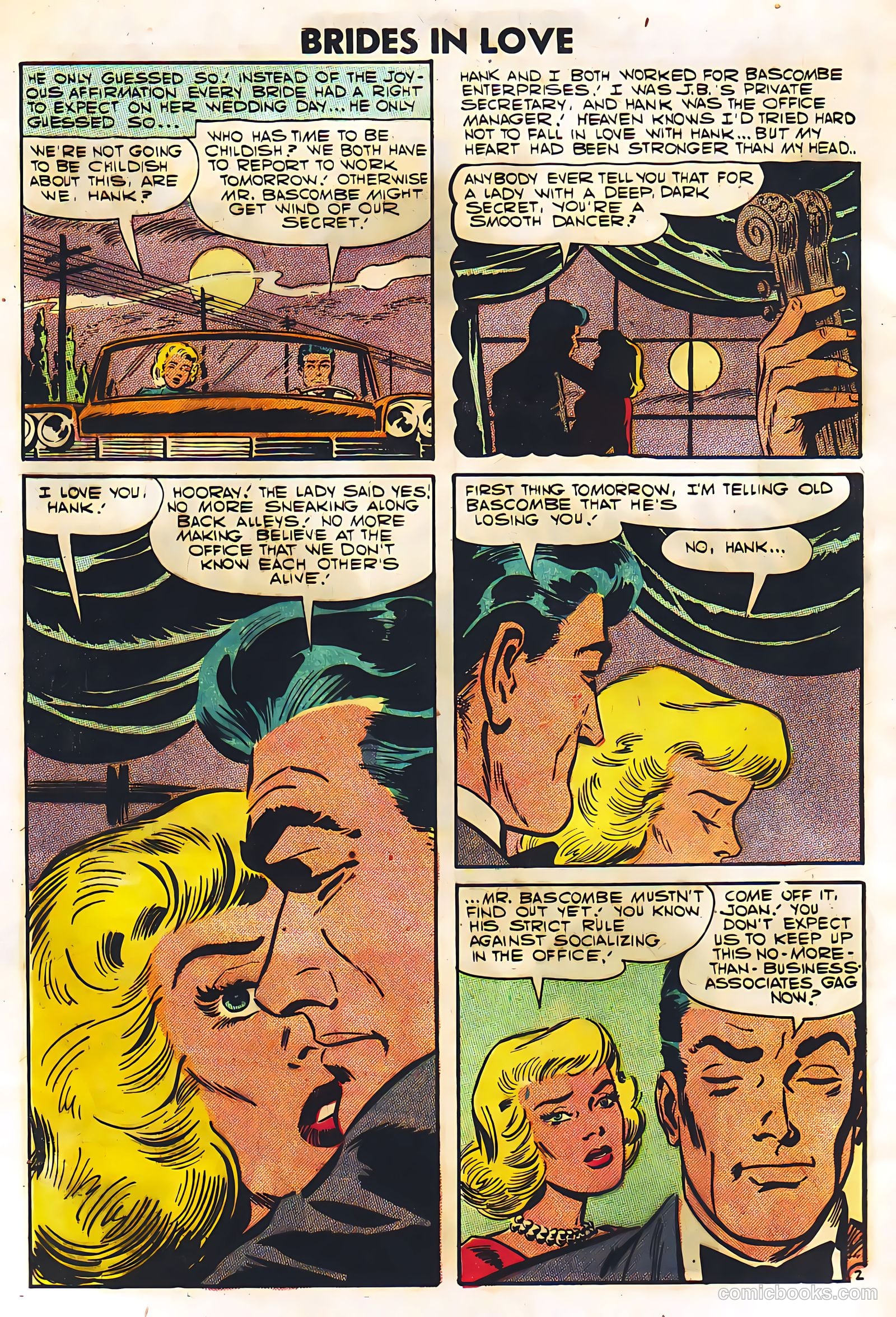 Brides in Love #6 (1957) — page 4 of 36