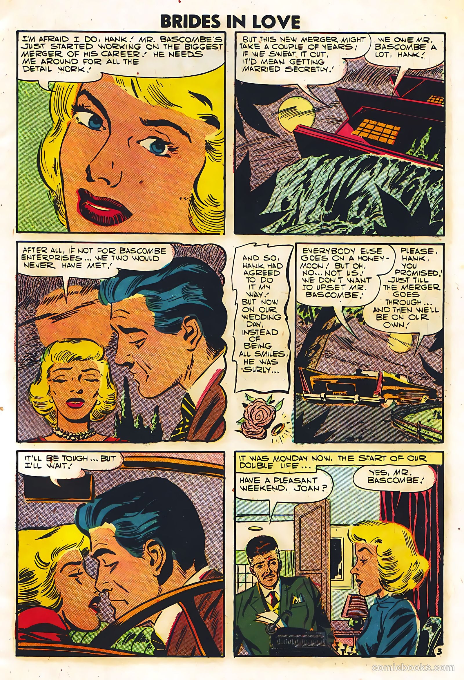 Brides in Love #6 (1957) — page 5 of 36