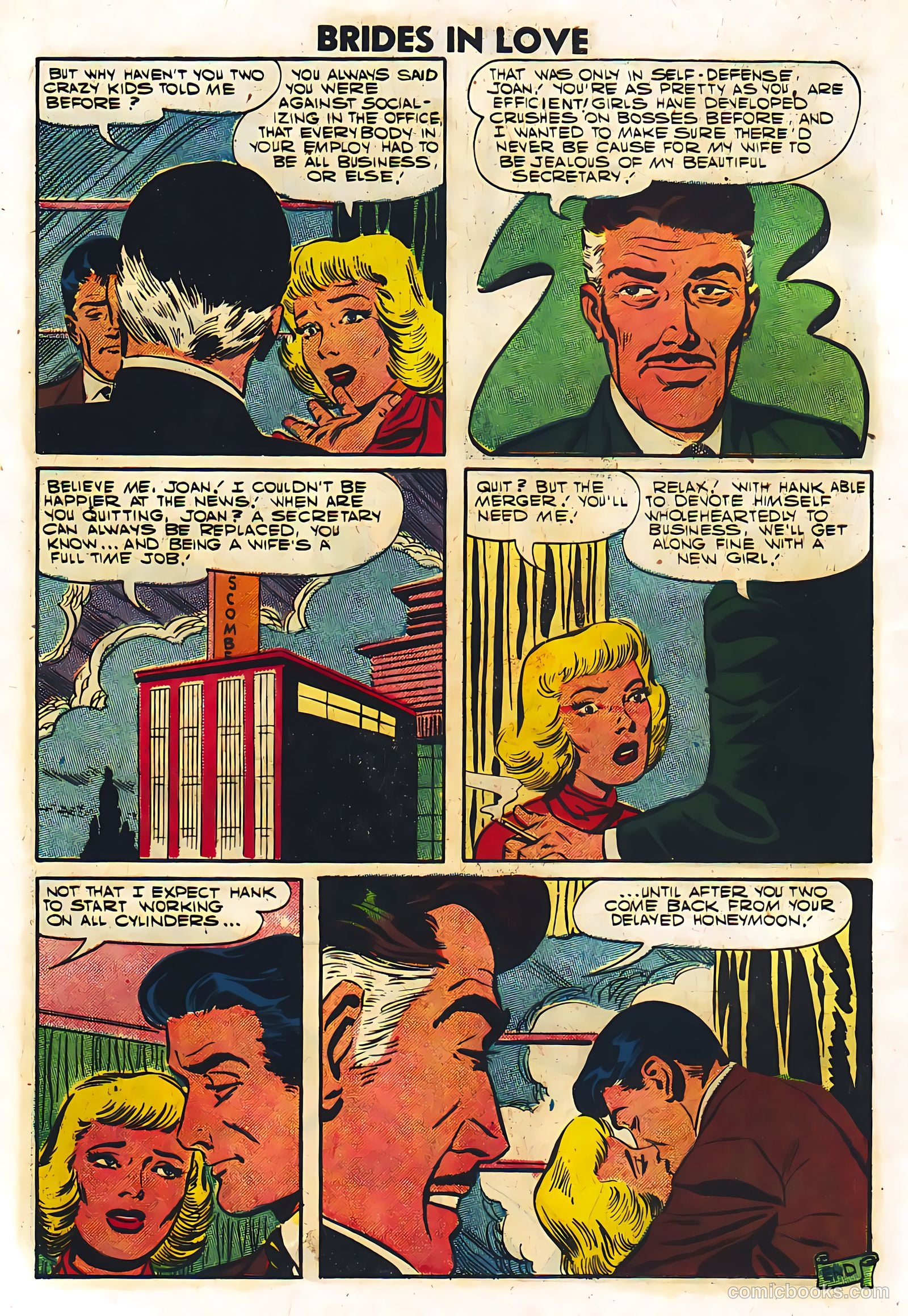 Brides in Love #6 (1957) — page 10 of 36