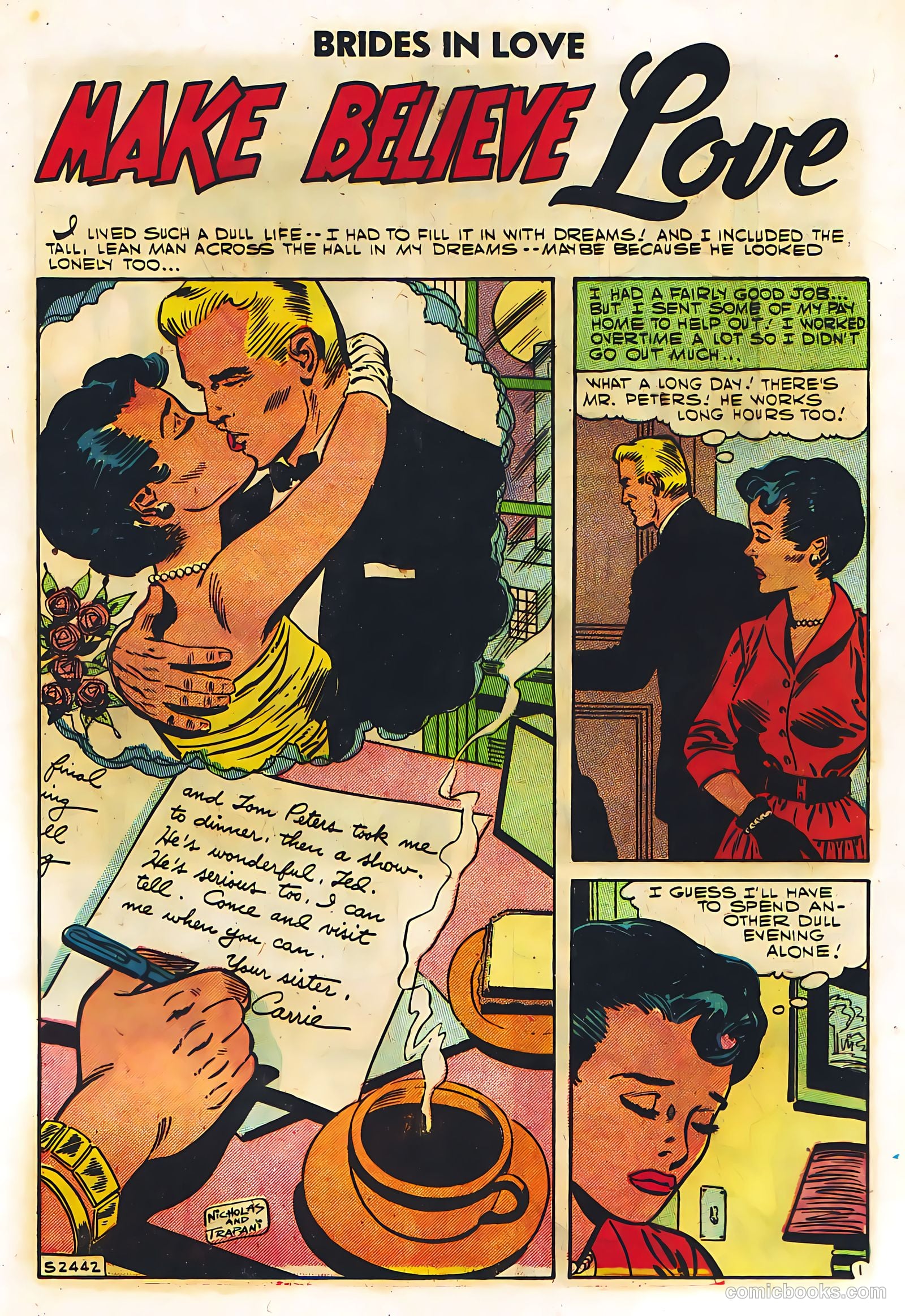 Brides in Love #6 (1957) — page 13 of 36