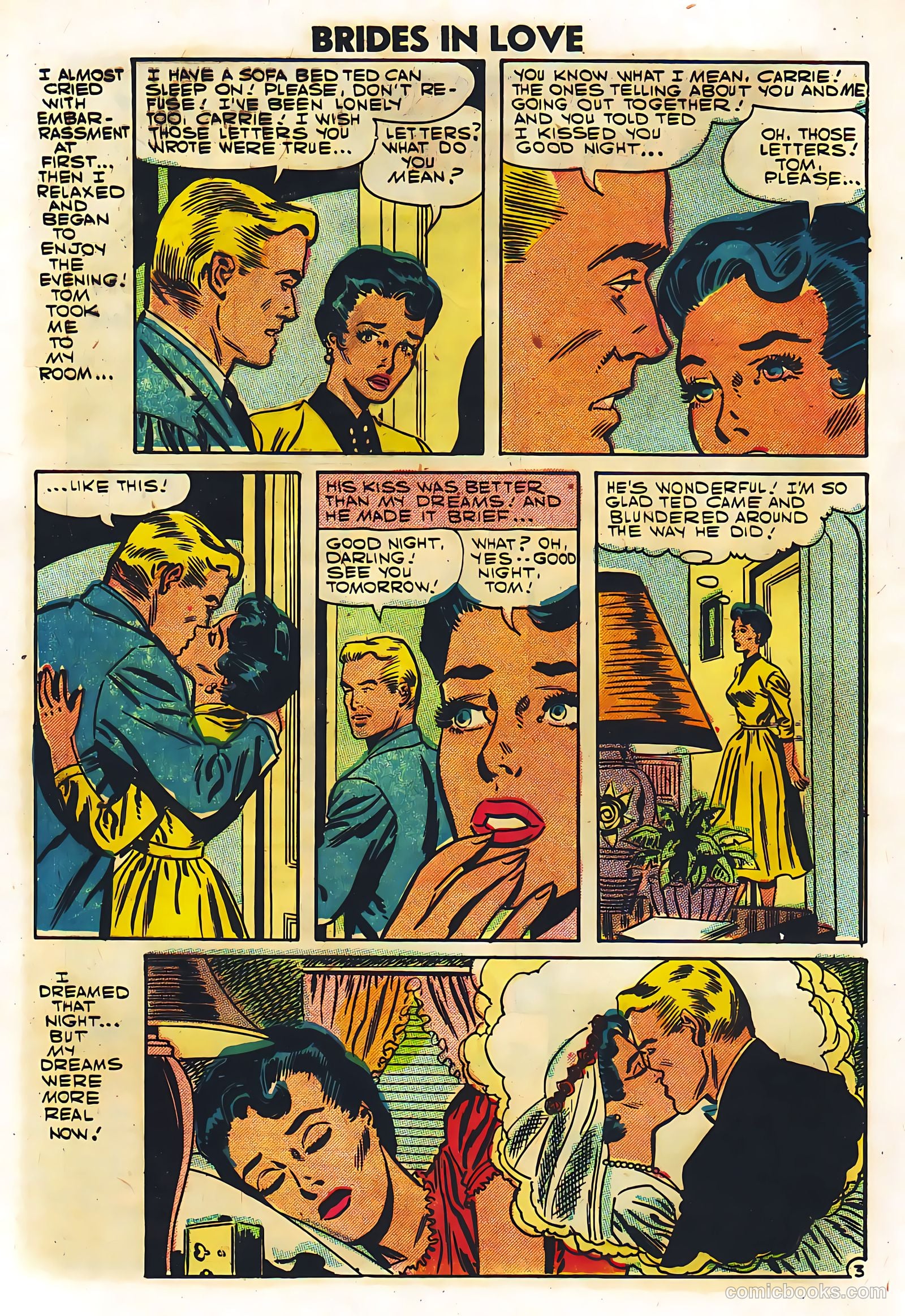 Brides in Love #6 (1957) — page 16 of 36