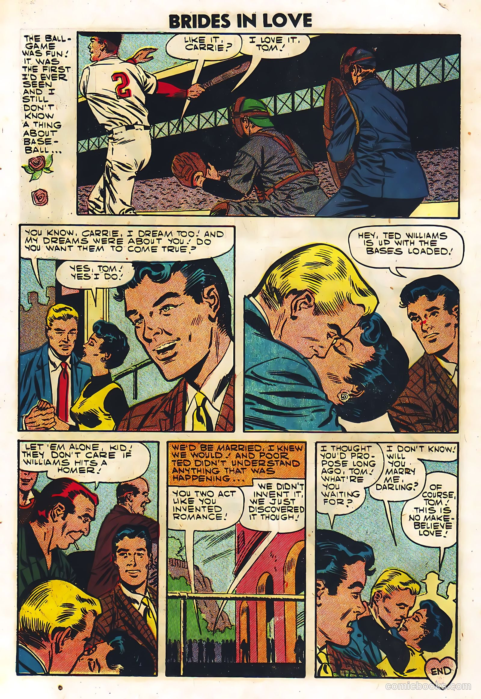 Brides in Love #6 (1957) — page 18 of 36