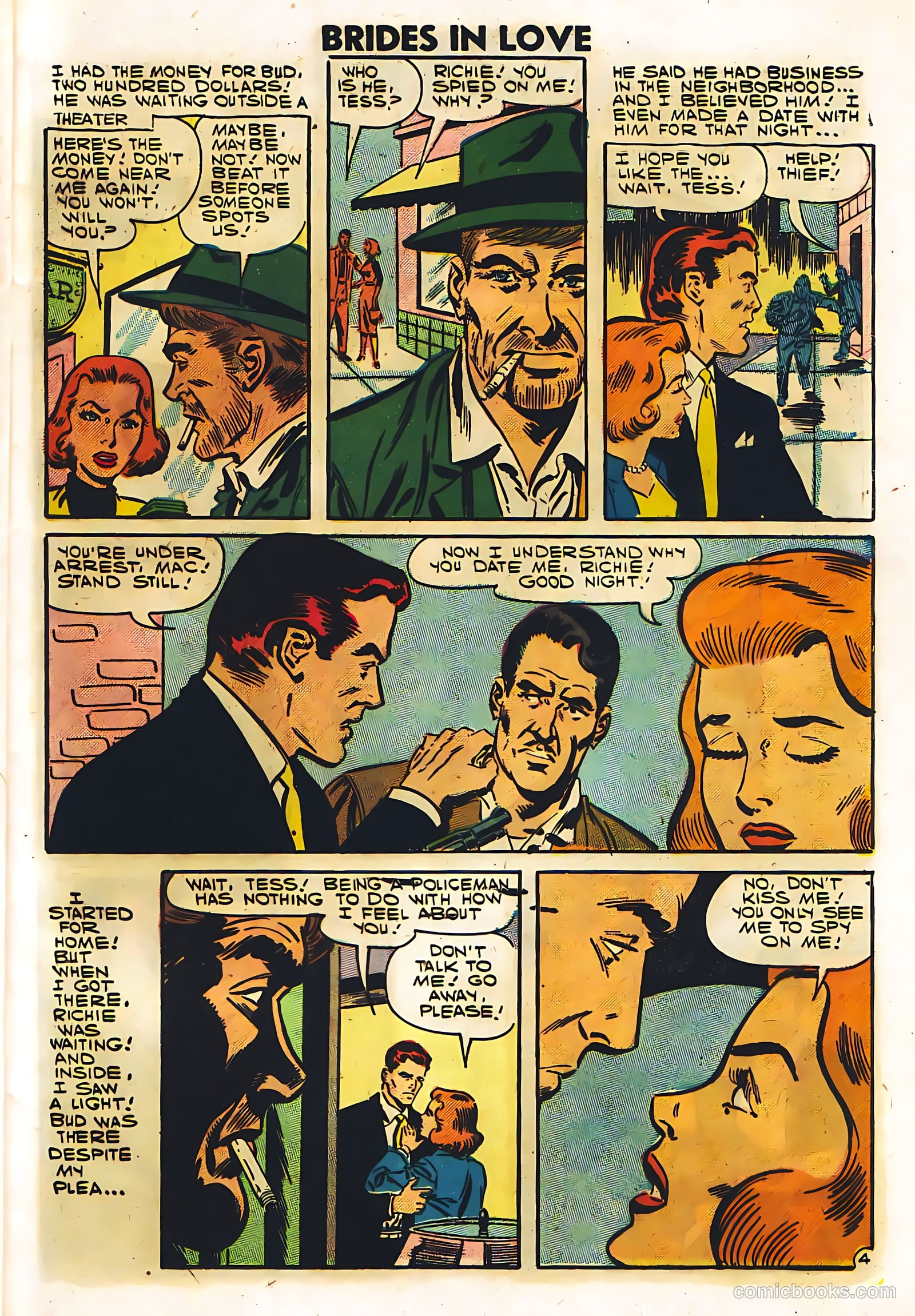 Brides in Love #6 (1957) — page 25 of 36