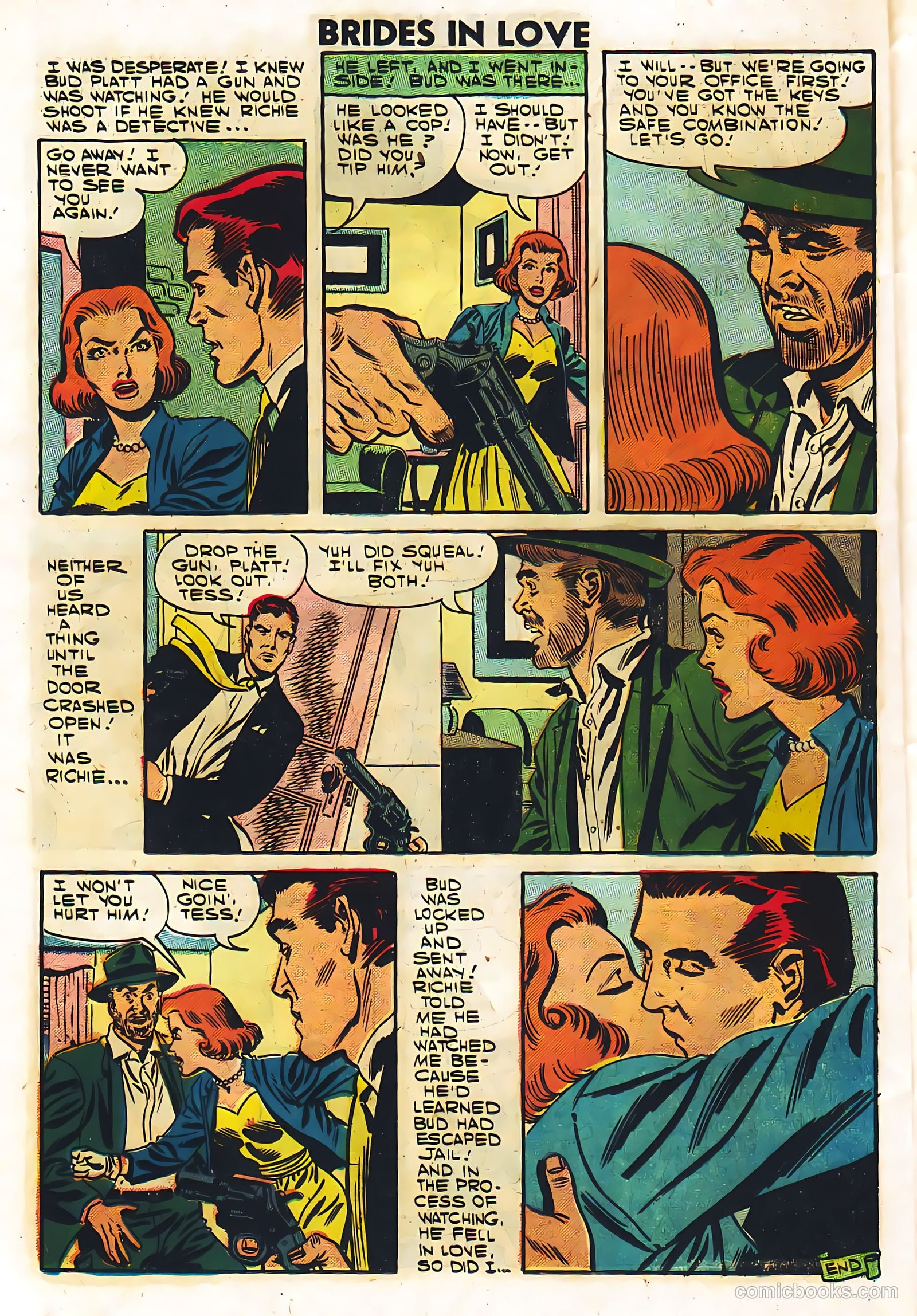 Brides in Love #6 (1957) — page 26 of 36