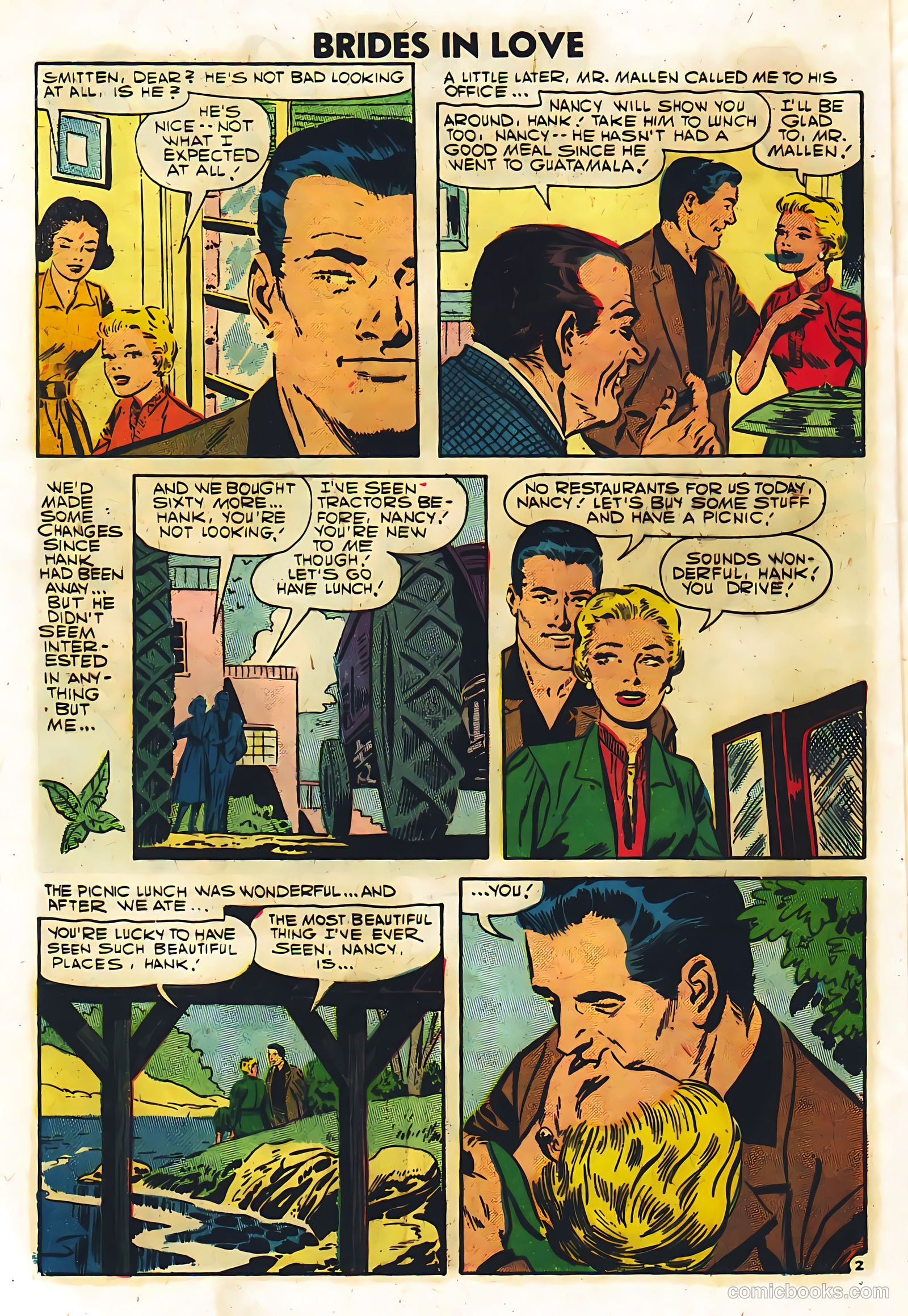 Brides in Love #6 (1957) — page 28 of 36