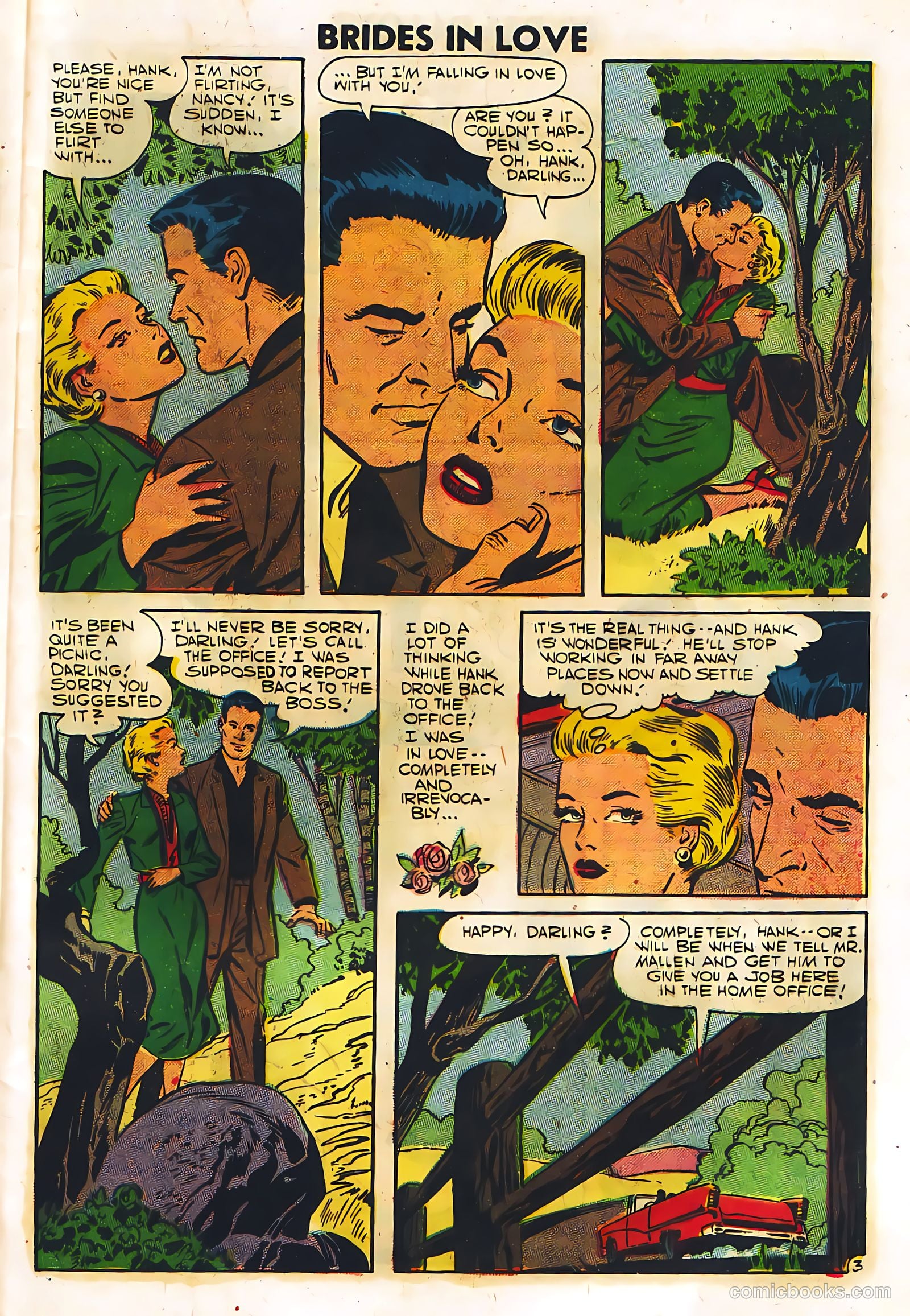 Brides in Love #6 (1957) — page 29 of 36