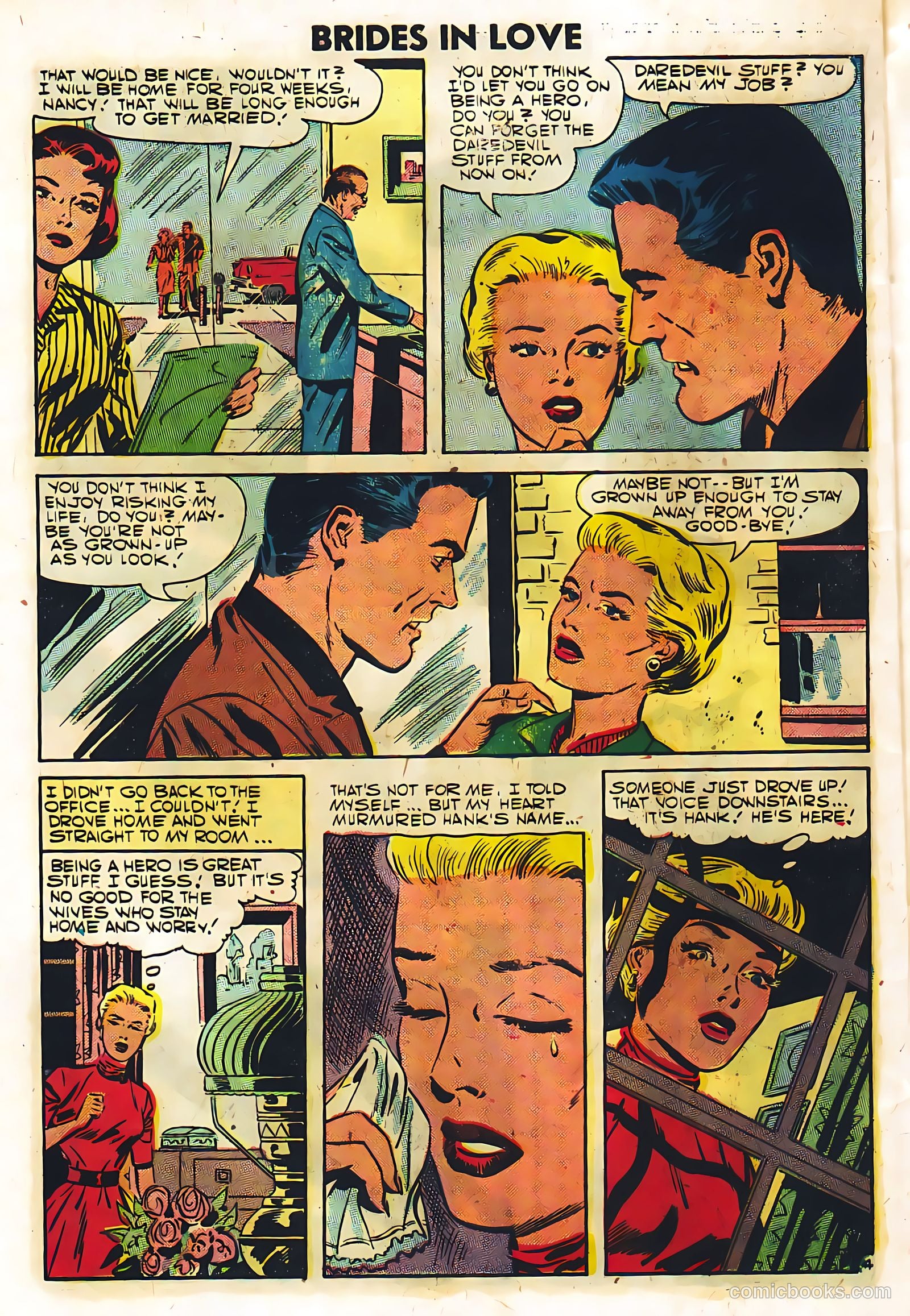 Brides in Love #6 (1957) — page 30 of 36