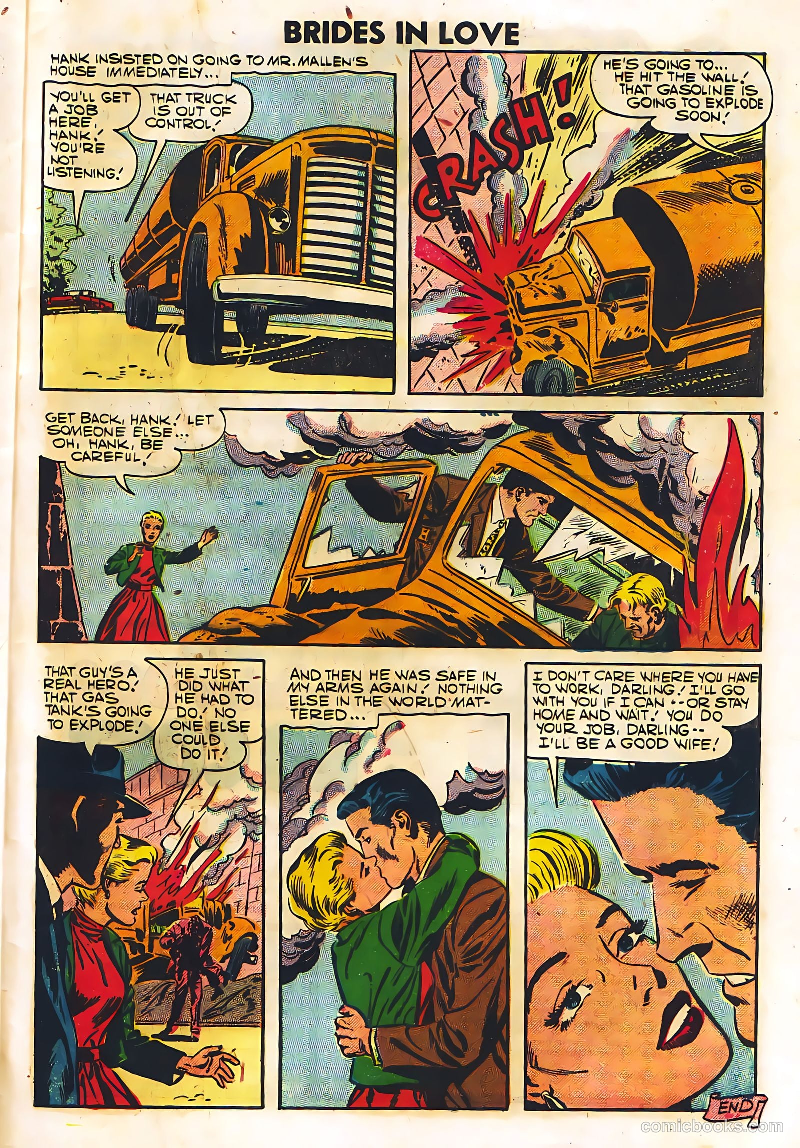 Brides in Love #6 (1957) — page 33 of 36