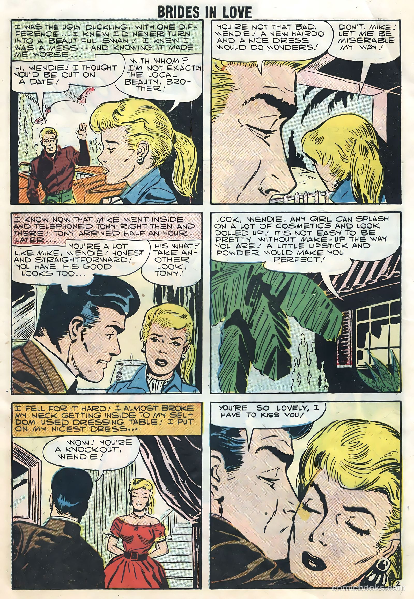 Brides in Love #7 (1958) — page 4 of 68