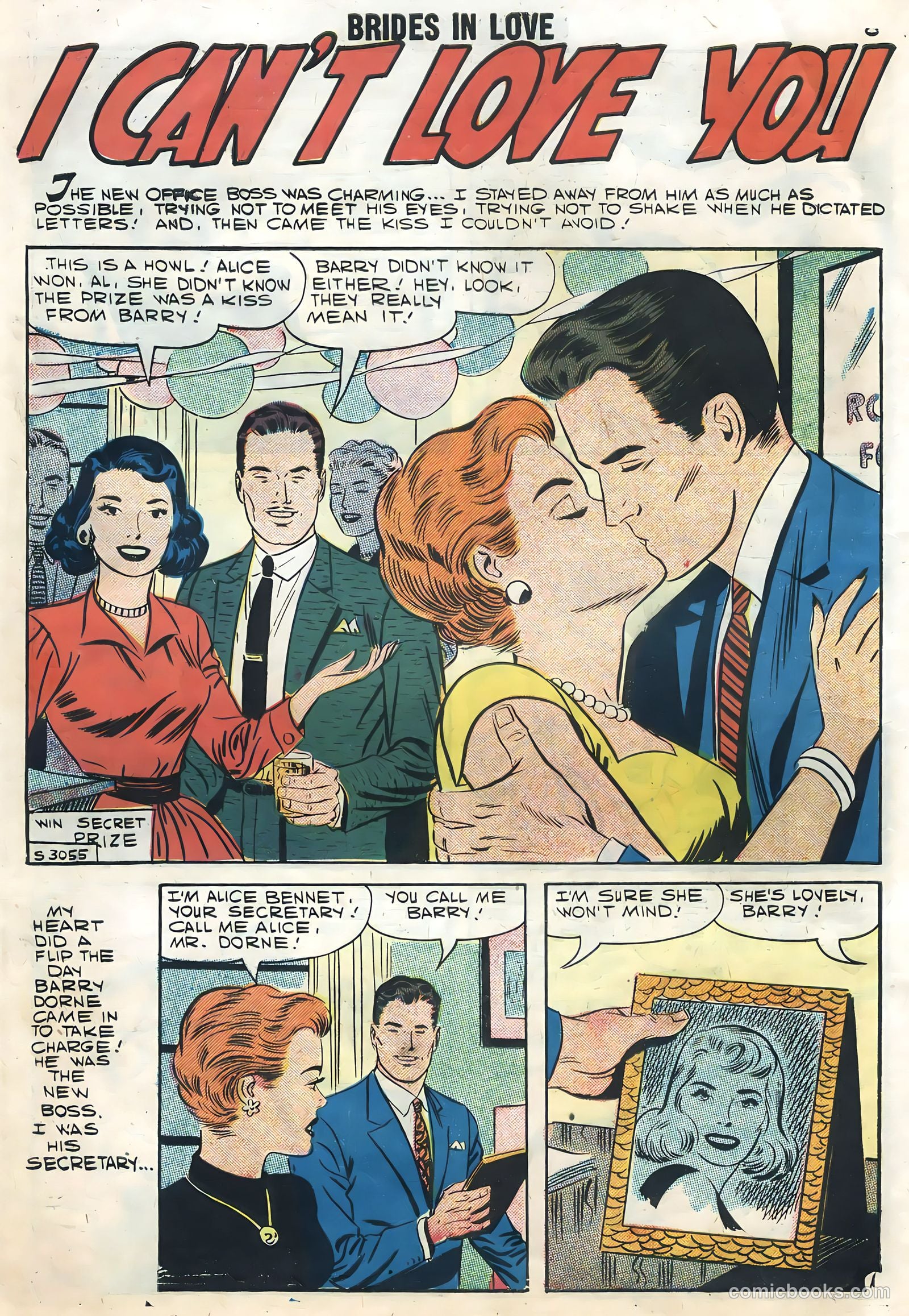 Brides in Love #7 (1958) — page 8 of 68