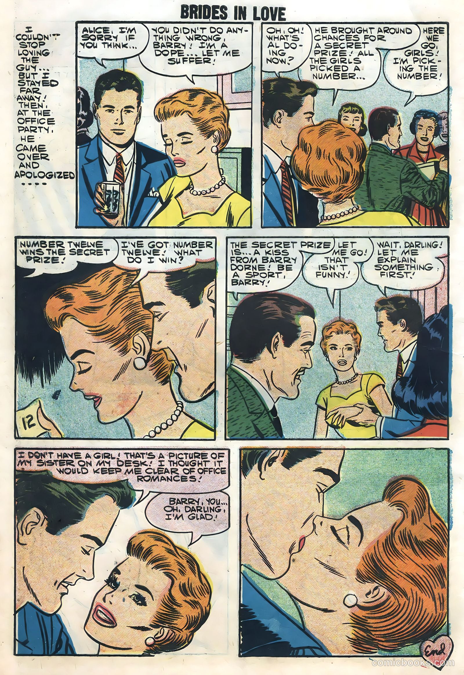 Brides in Love #7 (1958) — page 10 of 68