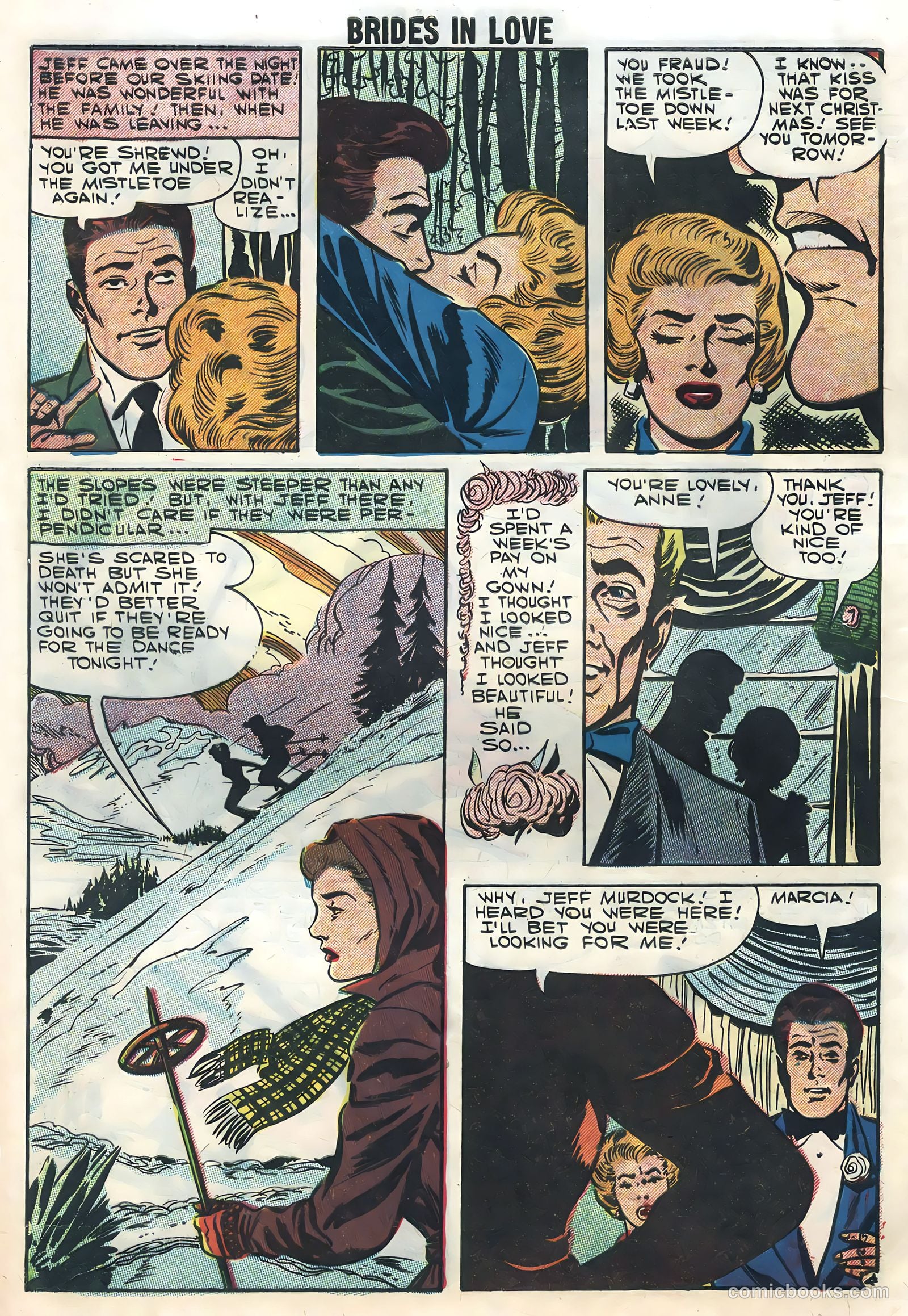 Brides in Love #7 (1958) — page 14 of 68