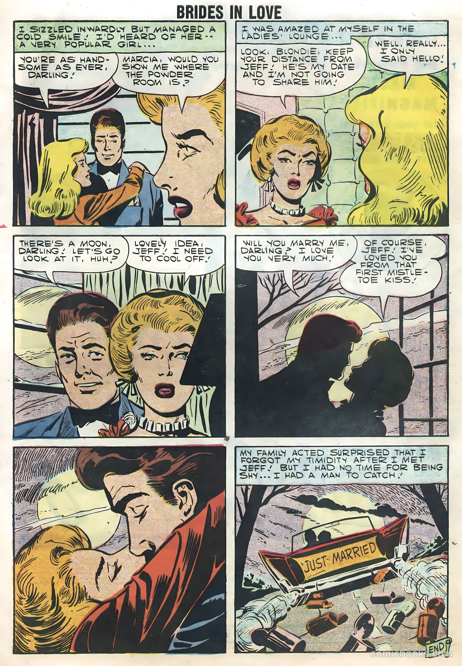 Brides in Love #7 (1958) — page 15 of 68