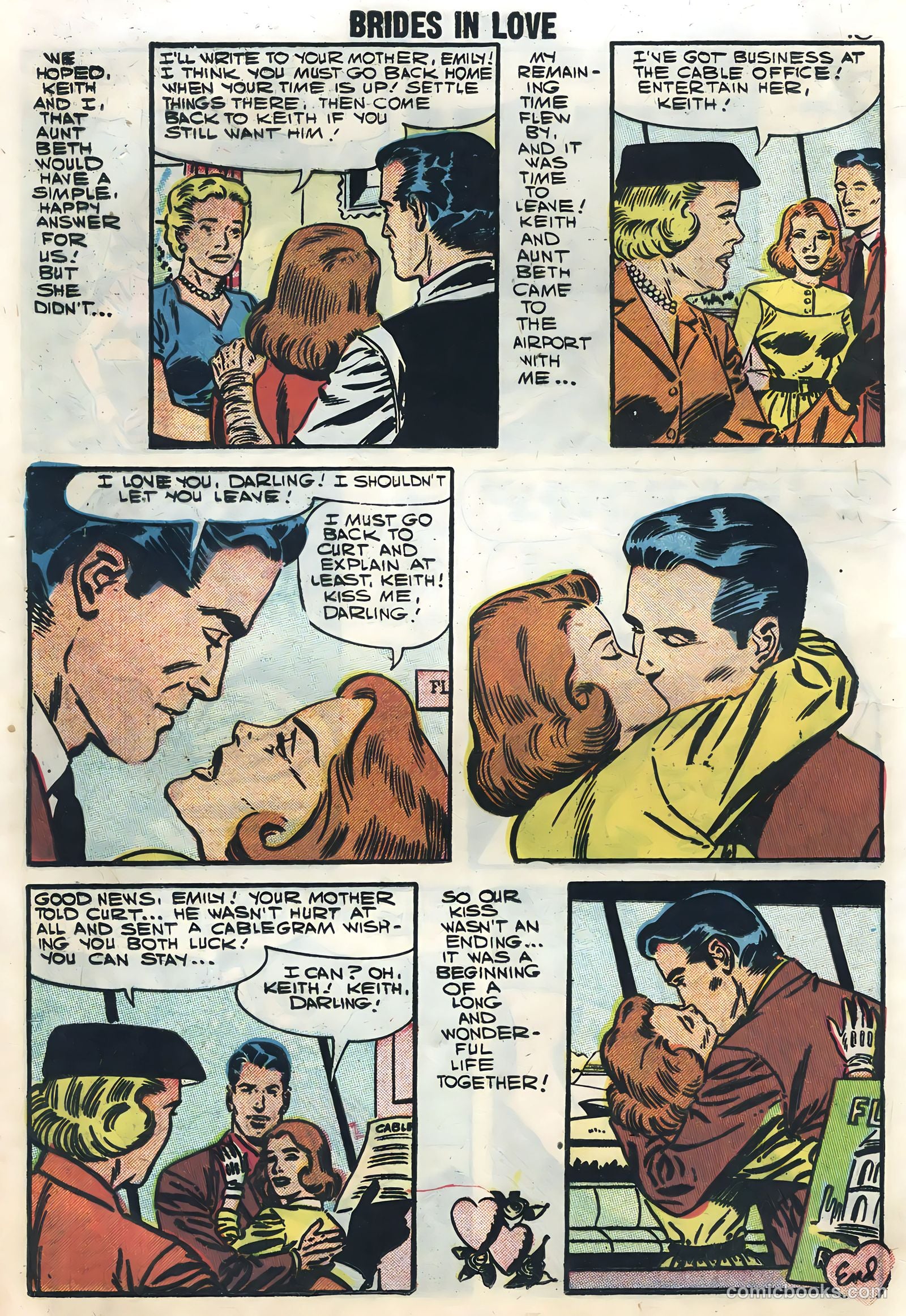 Brides in Love #7 (1958) — page 20 of 68