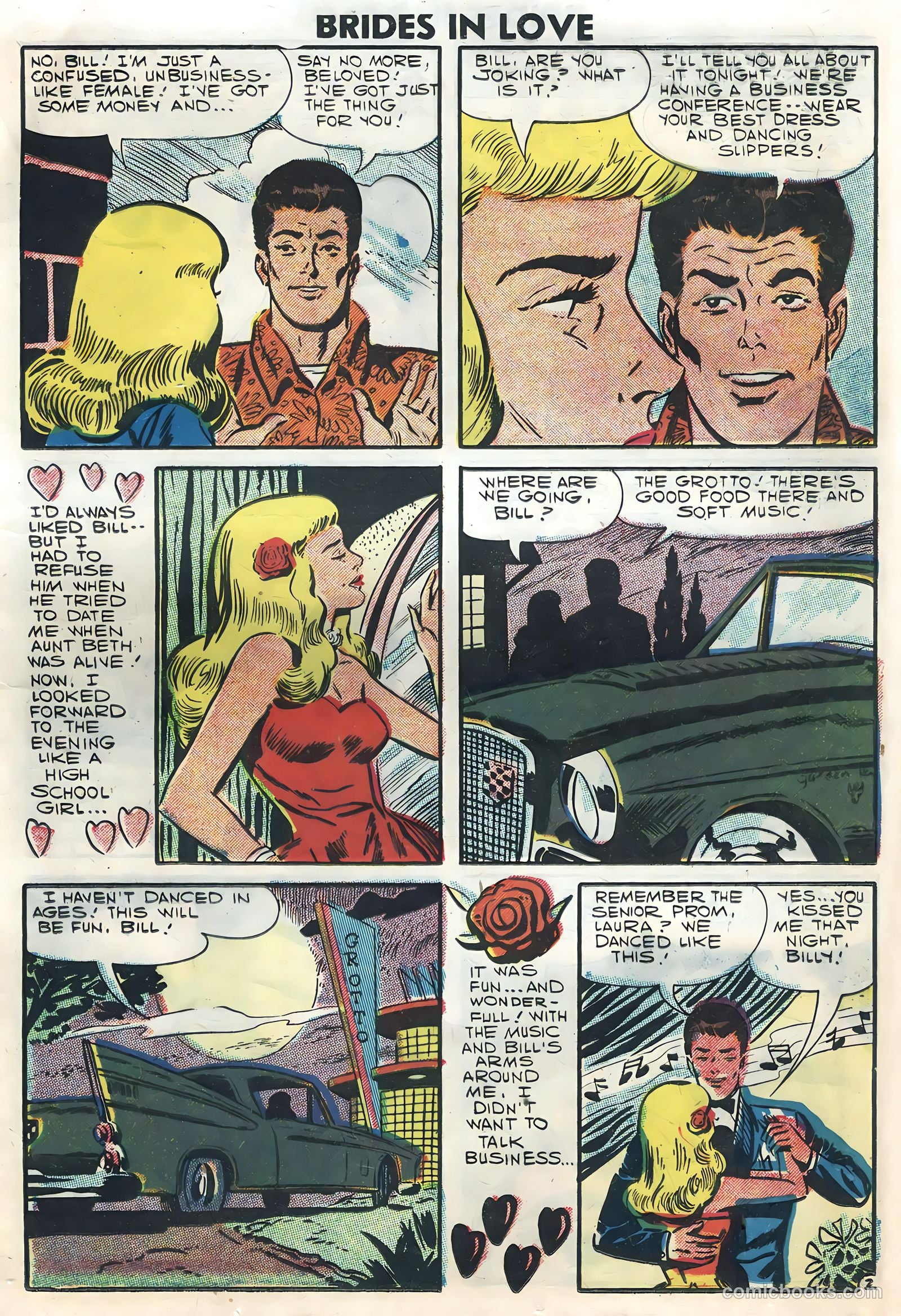 Brides in Love #7 (1958) — page 23 of 68