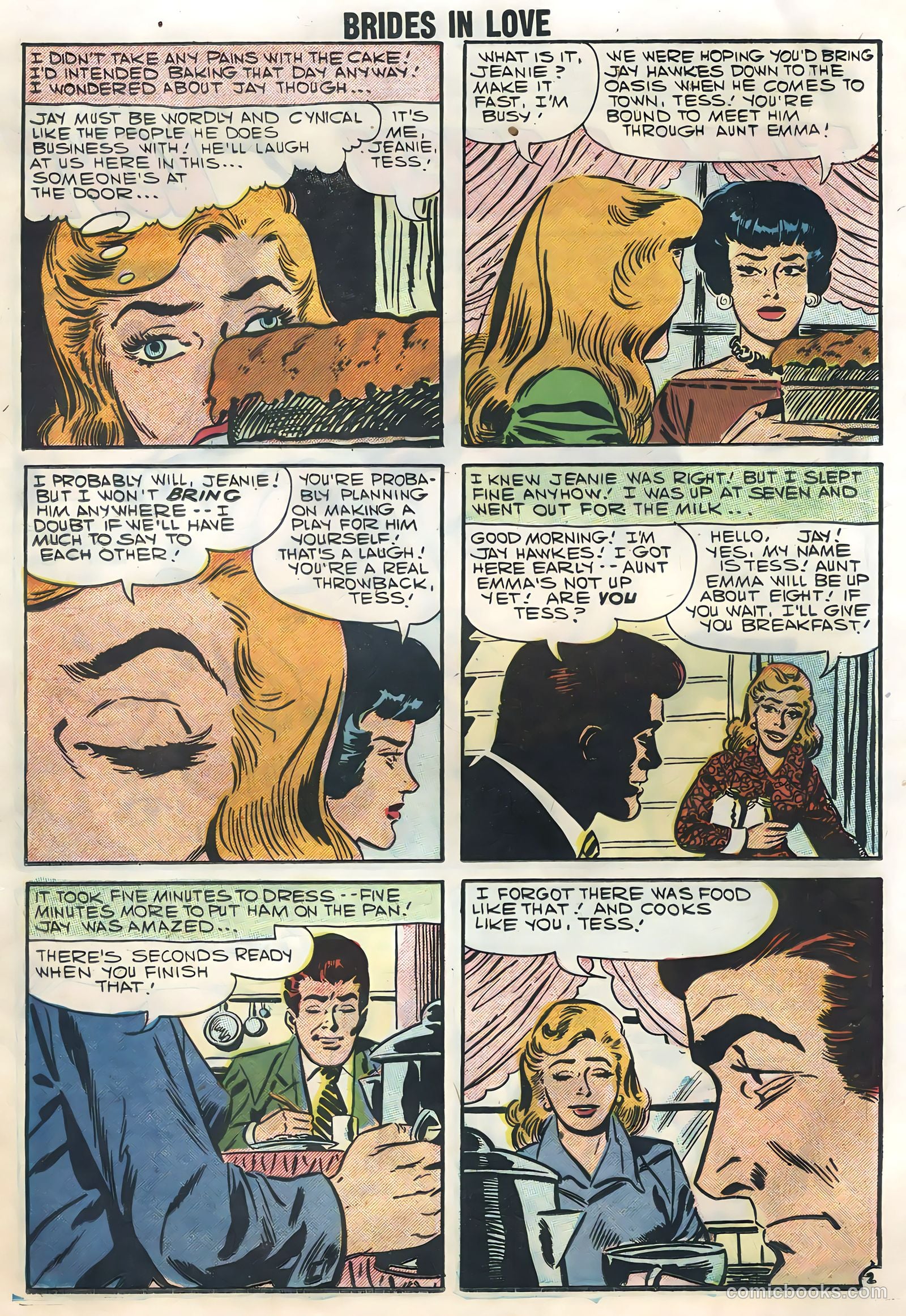 Brides in Love #7 (1958) — page 30 of 68