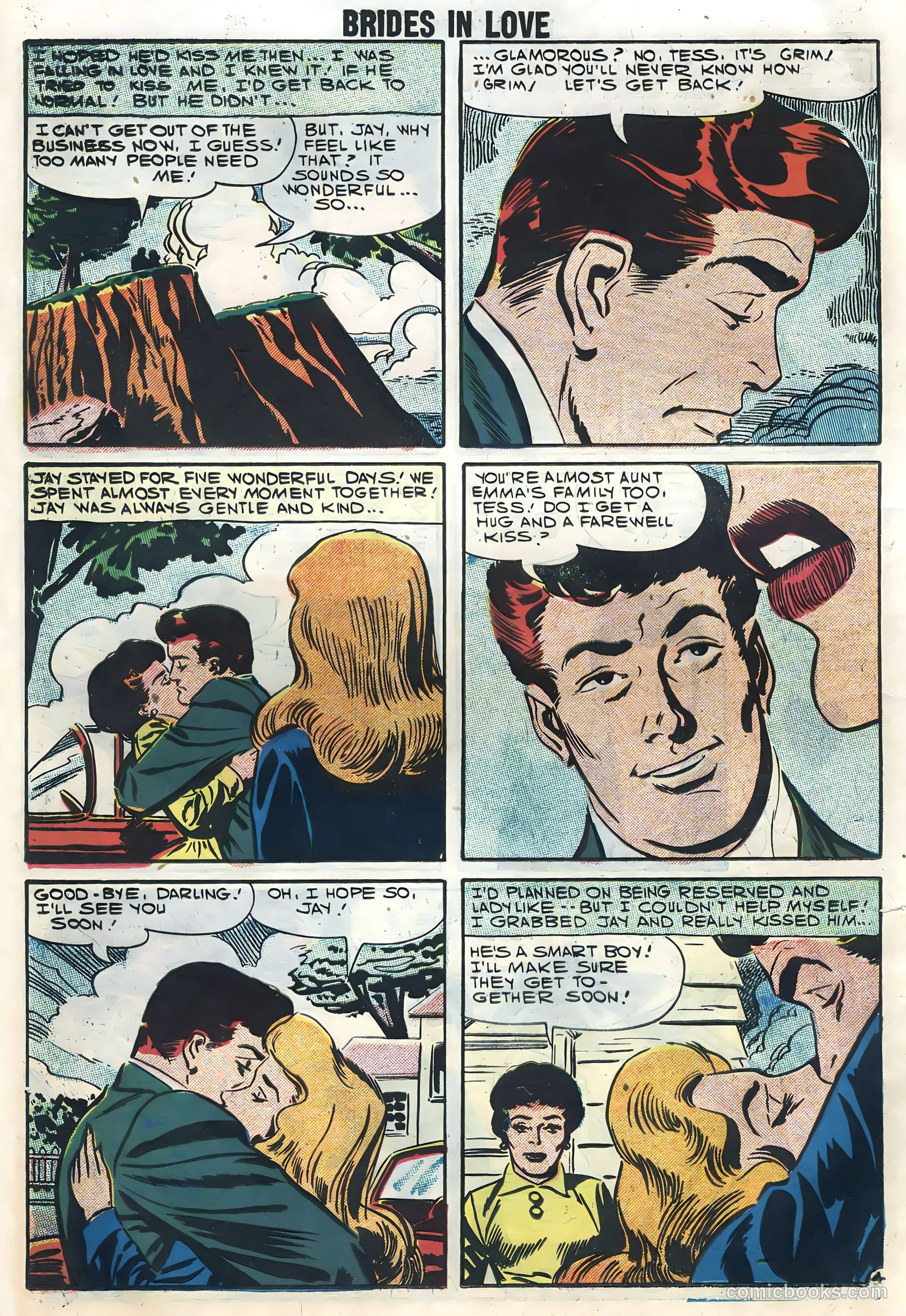 Brides in Love #7 (1958) — page 32 of 68