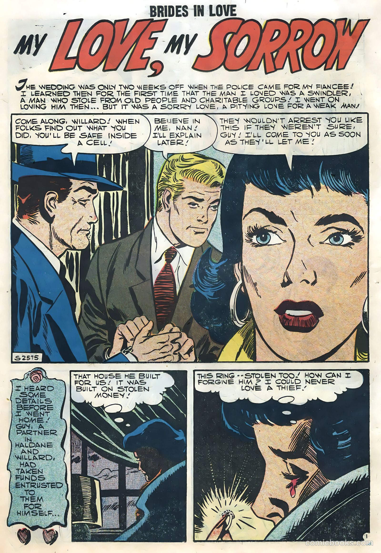 Brides in Love #7 (1958) — page 34 of 68