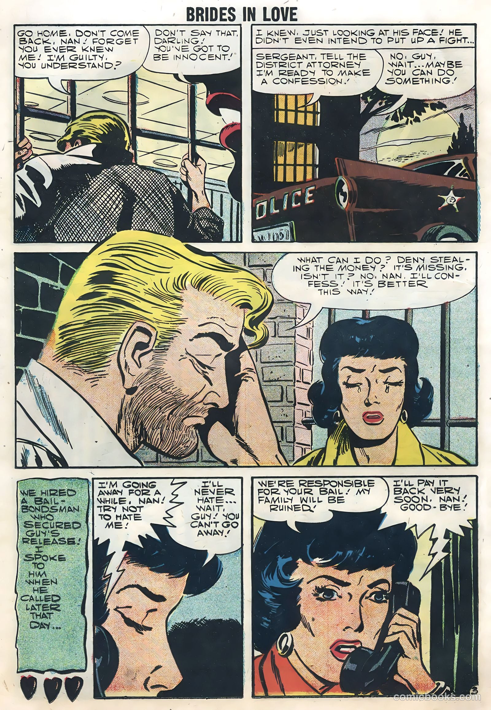 Brides in Love #7 (1958) — page 36 of 68