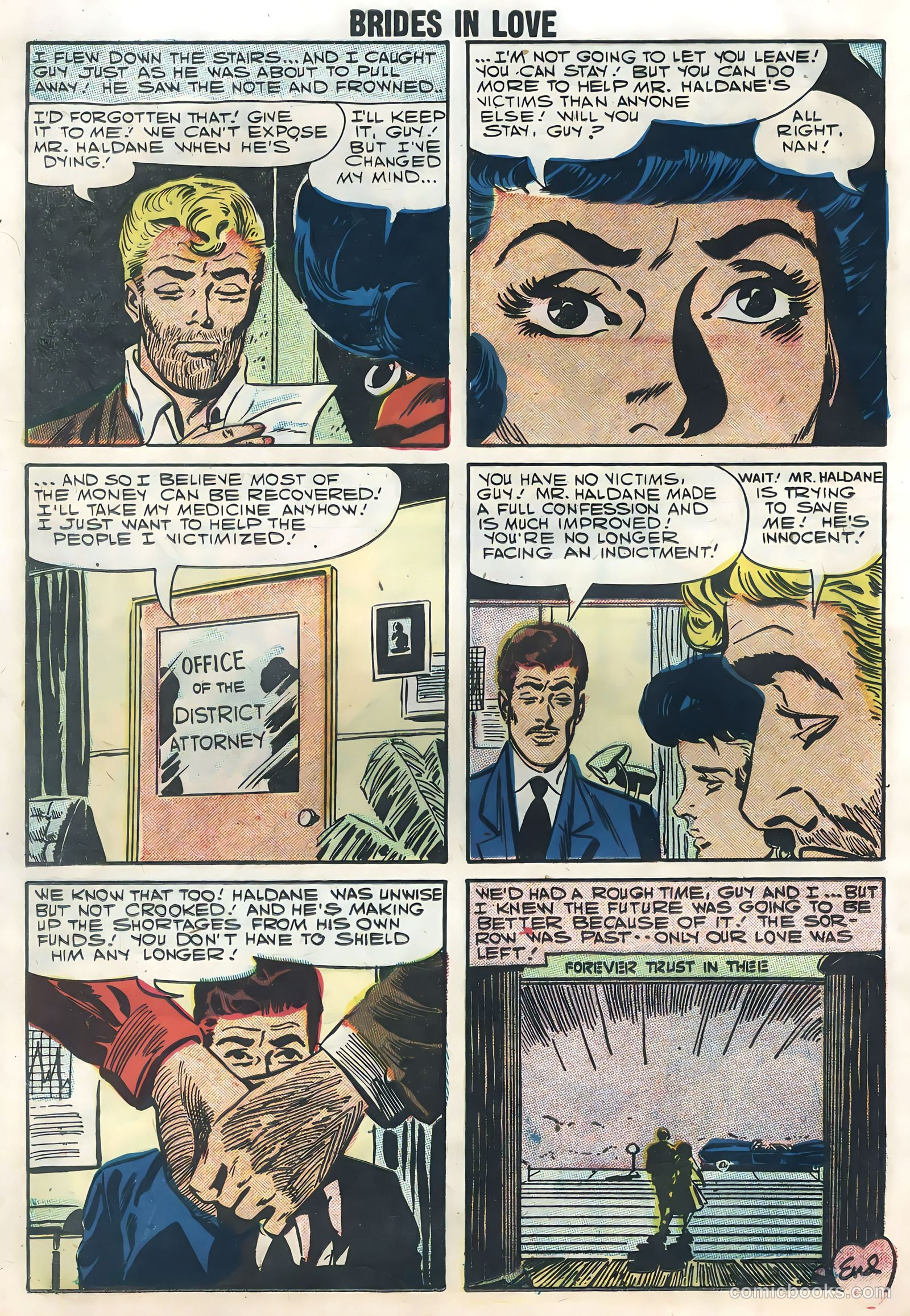 Brides in Love #7 (1958) — page 38 of 68