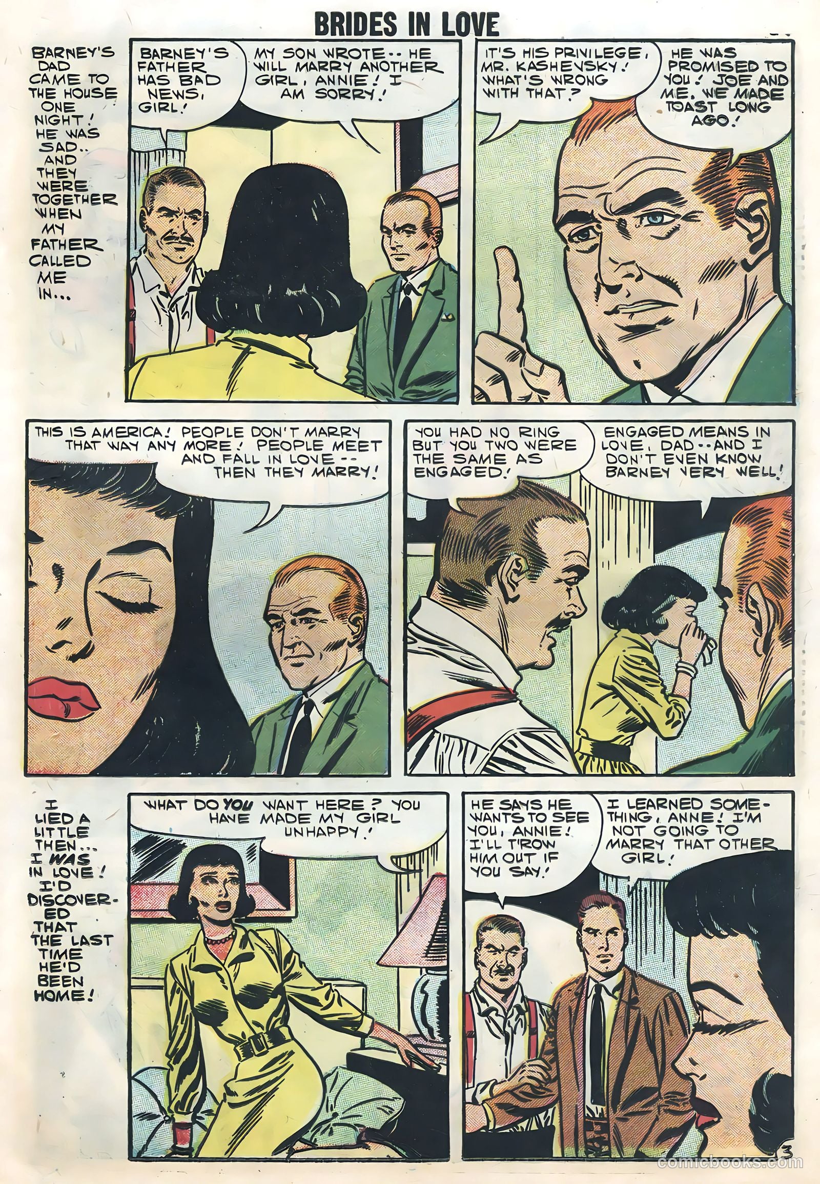 Brides in Love #7 (1958) — page 41 of 68