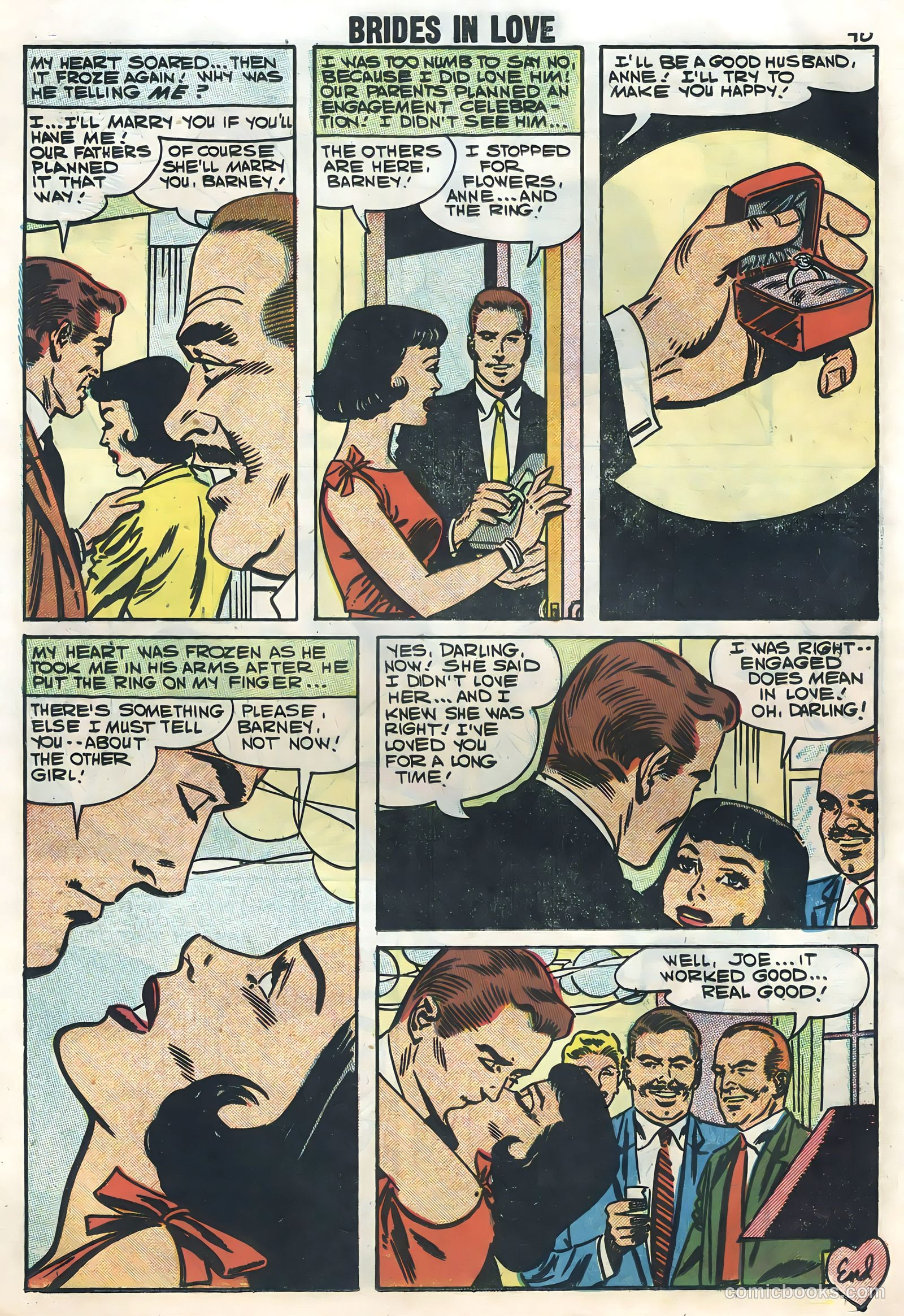 Brides in Love #7 (1958) — page 42 of 68